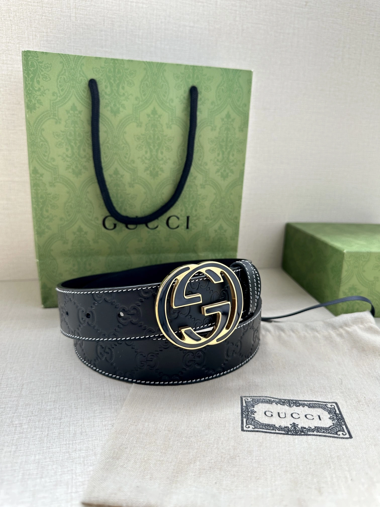 G*ucci Top Belts AT 20230908- Durable 14855