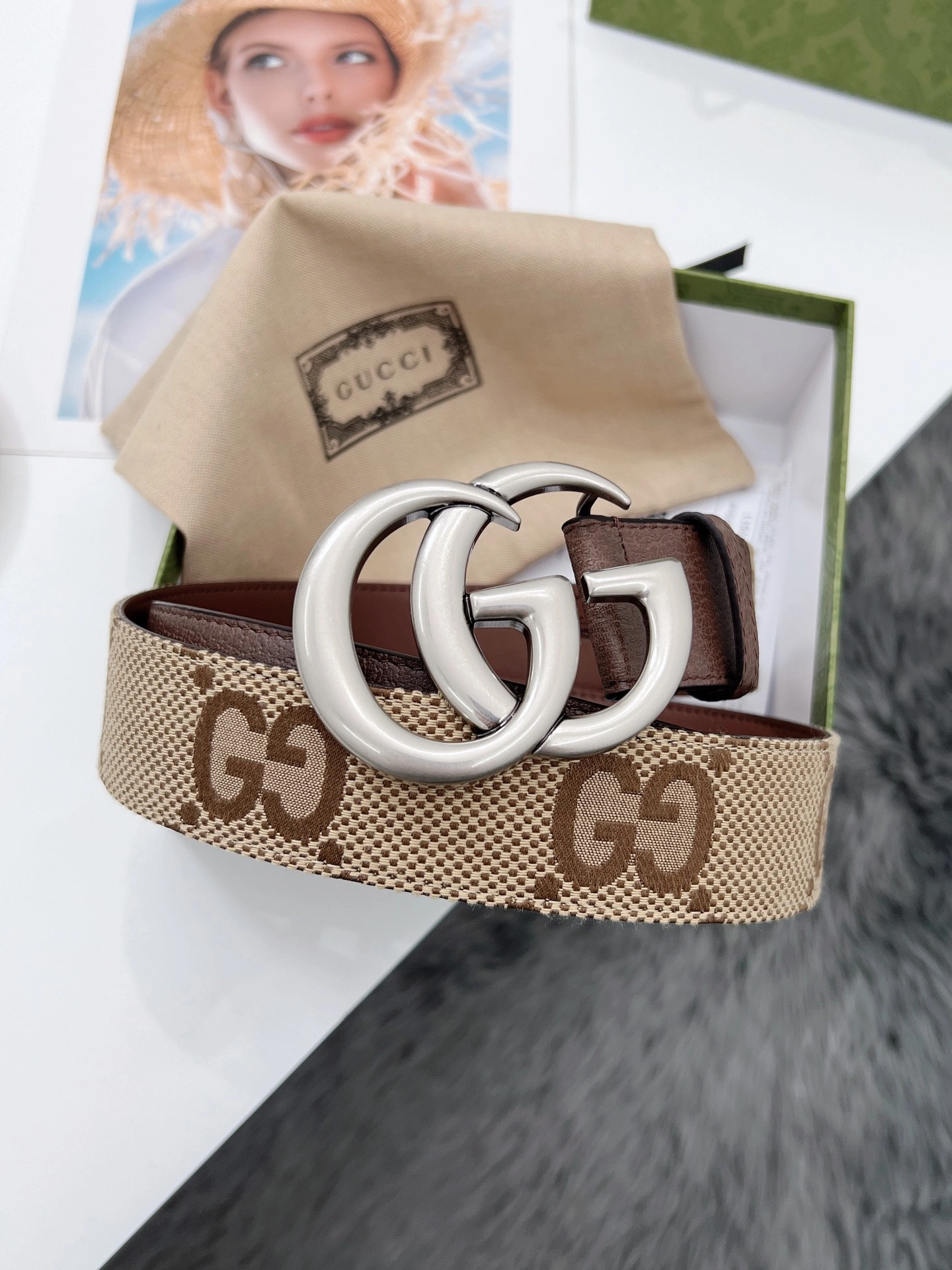 Unisex G*ucci Top Belts AT 20230908- 14829
