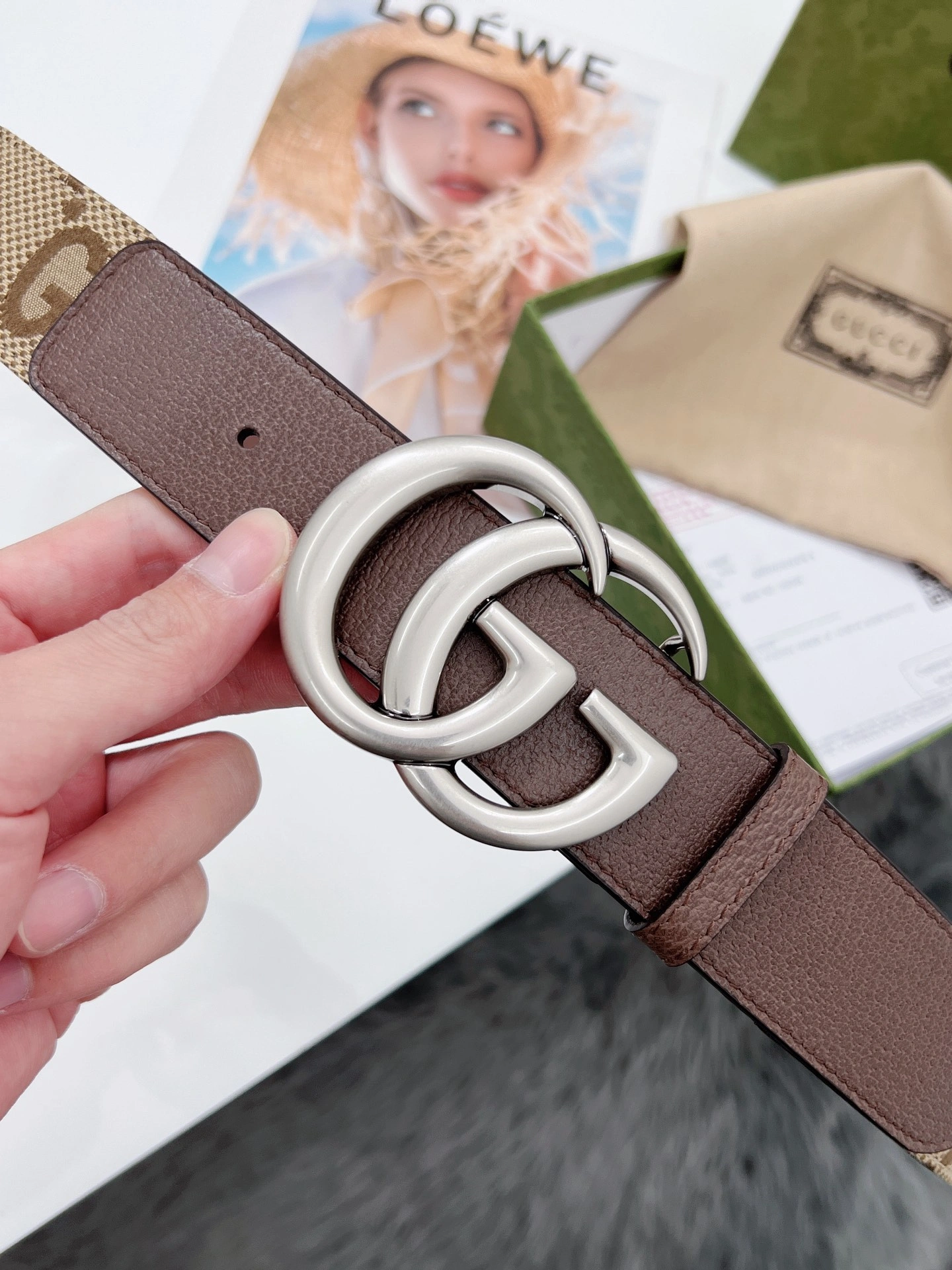 Unisex G*ucci Top Belts AT 20230908- 14829