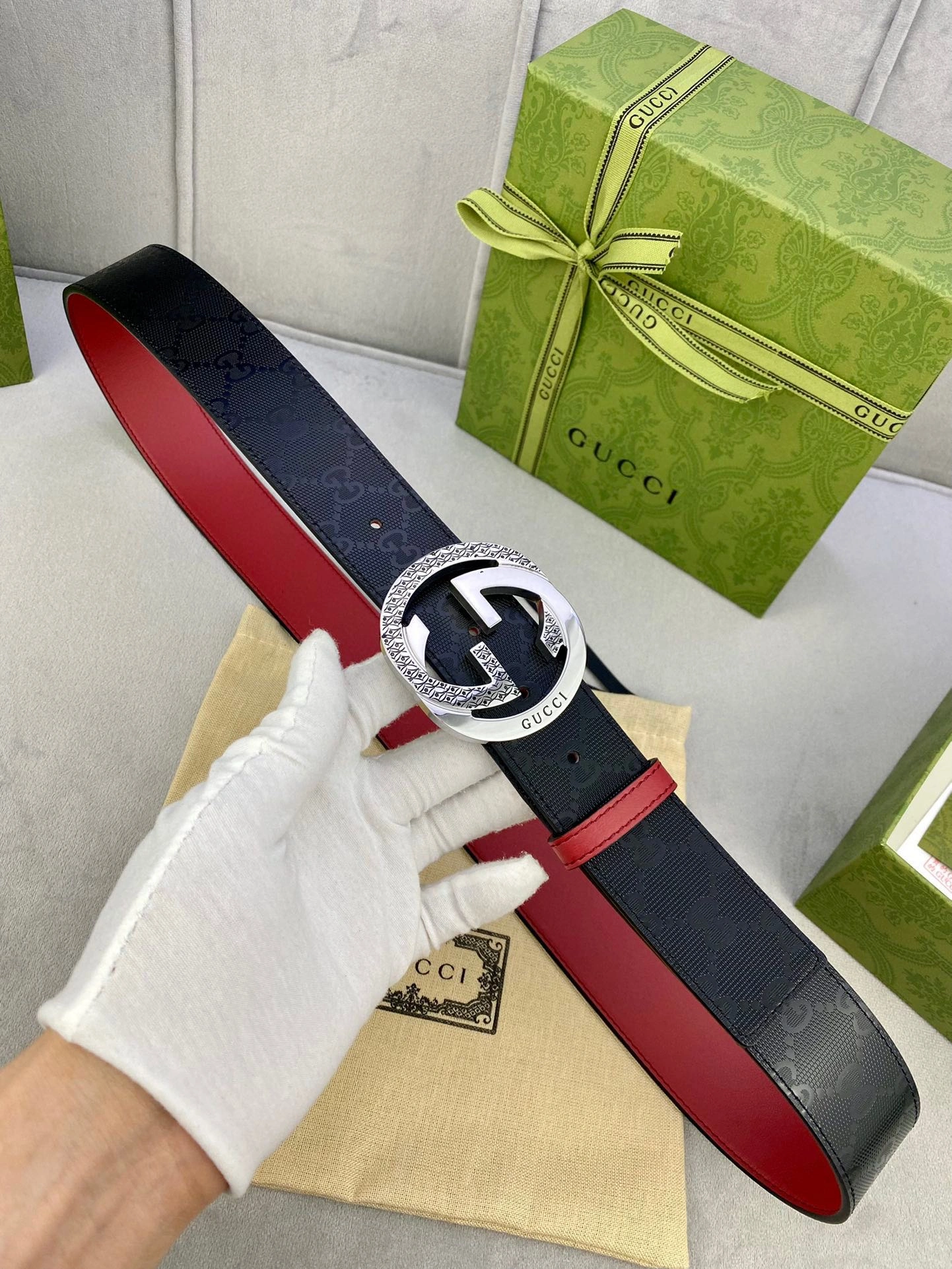Unique G*ucci Top Belts AT 20230909- 14778