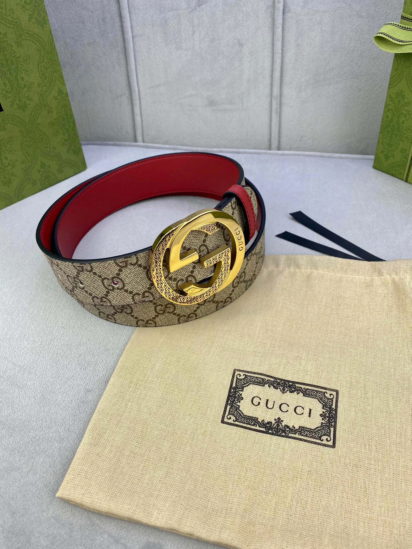 Unisex G*ucci Top Belts AT 20230909- 14775