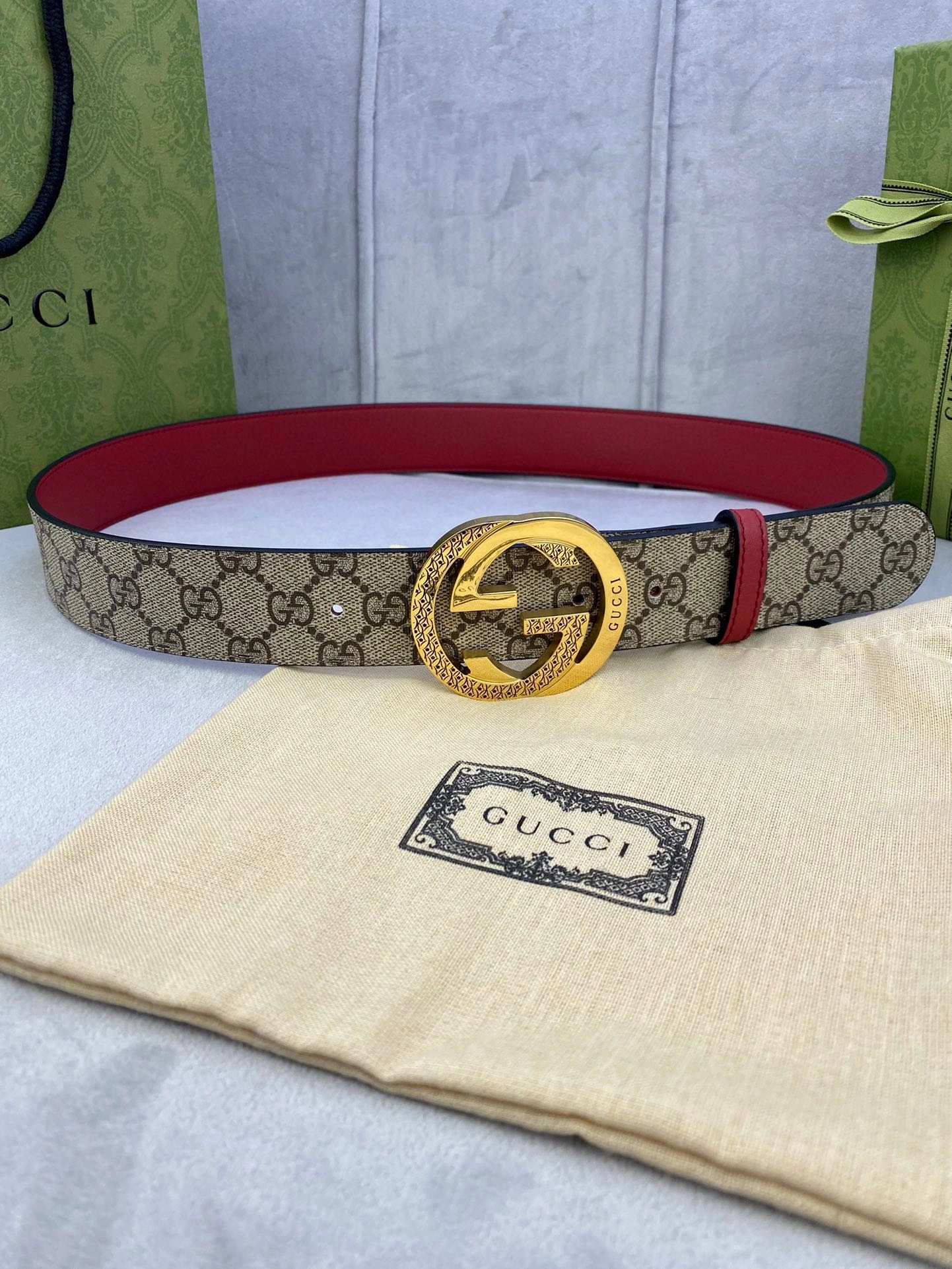Unisex G*ucci Top Belts AT 20230909- 14775