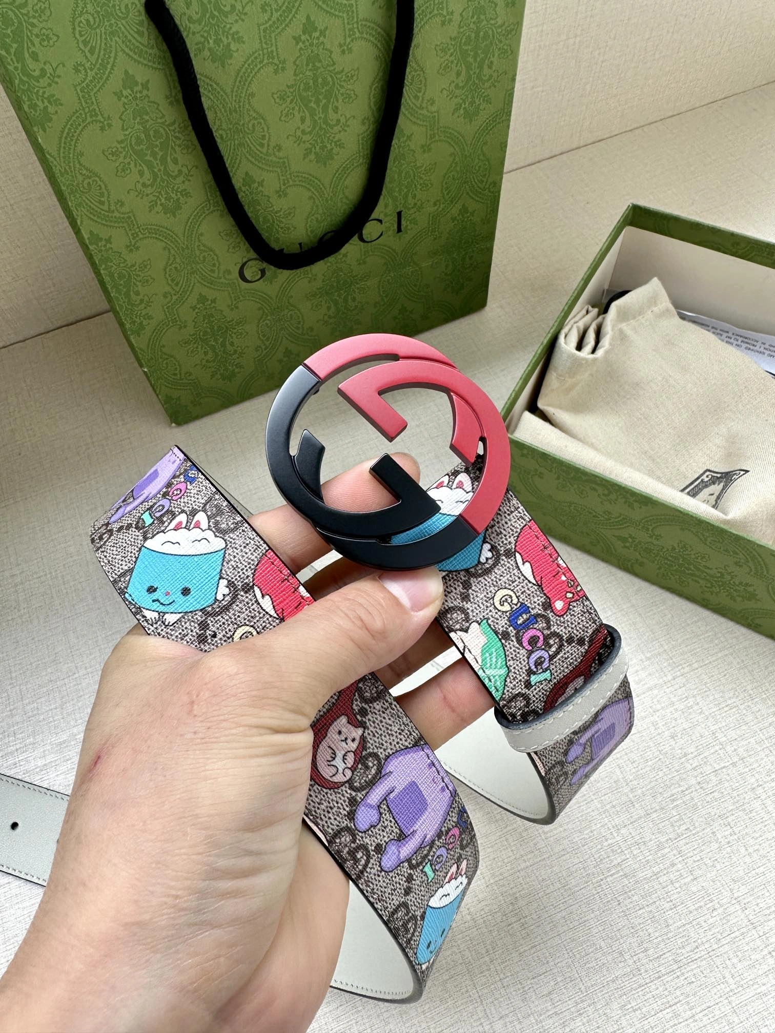 G*ucci Top Belts AT 20230909- Lightweight 14793