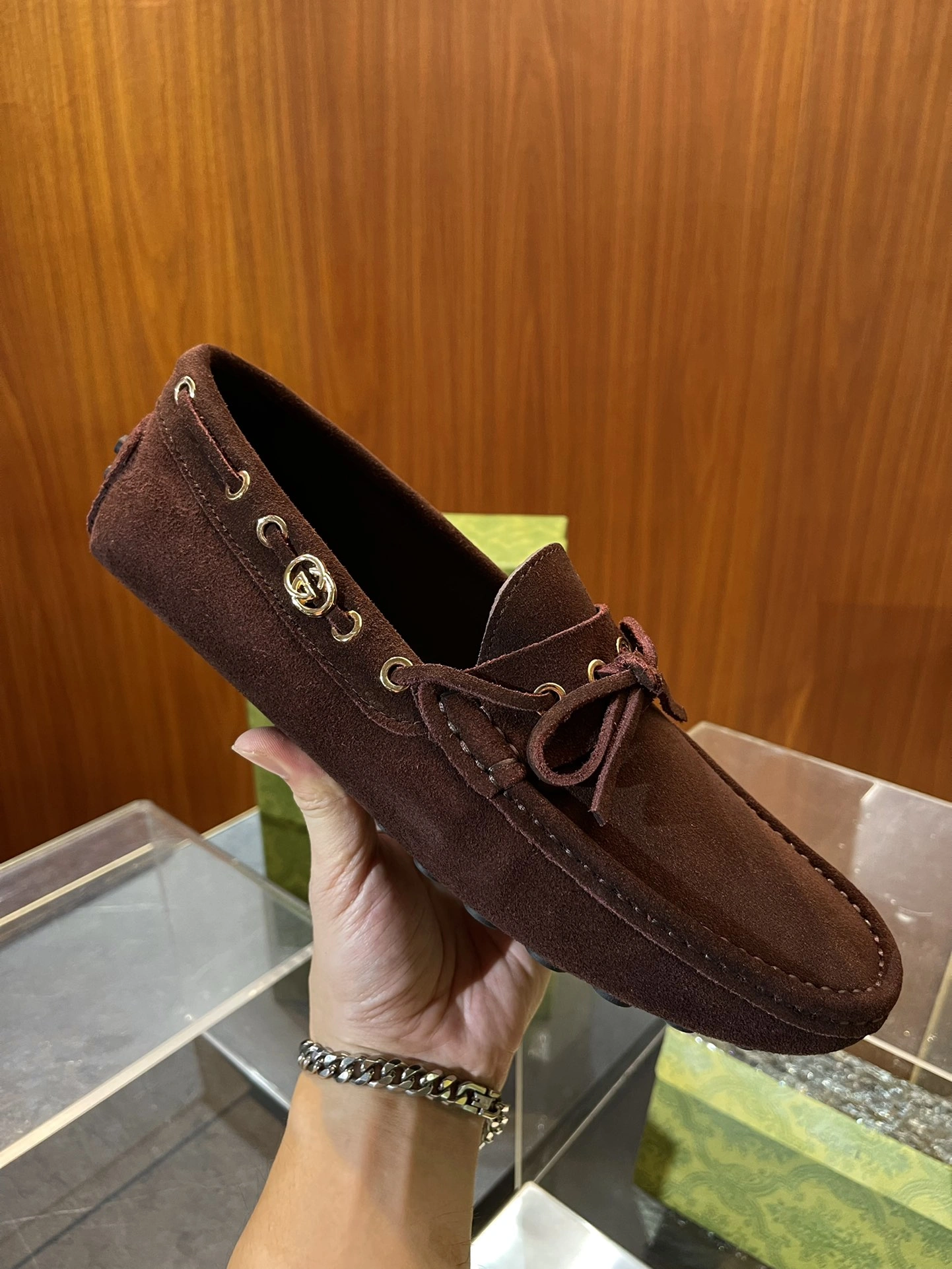G*ucci Top Moccasin RR 20240813- Stretchable 3409