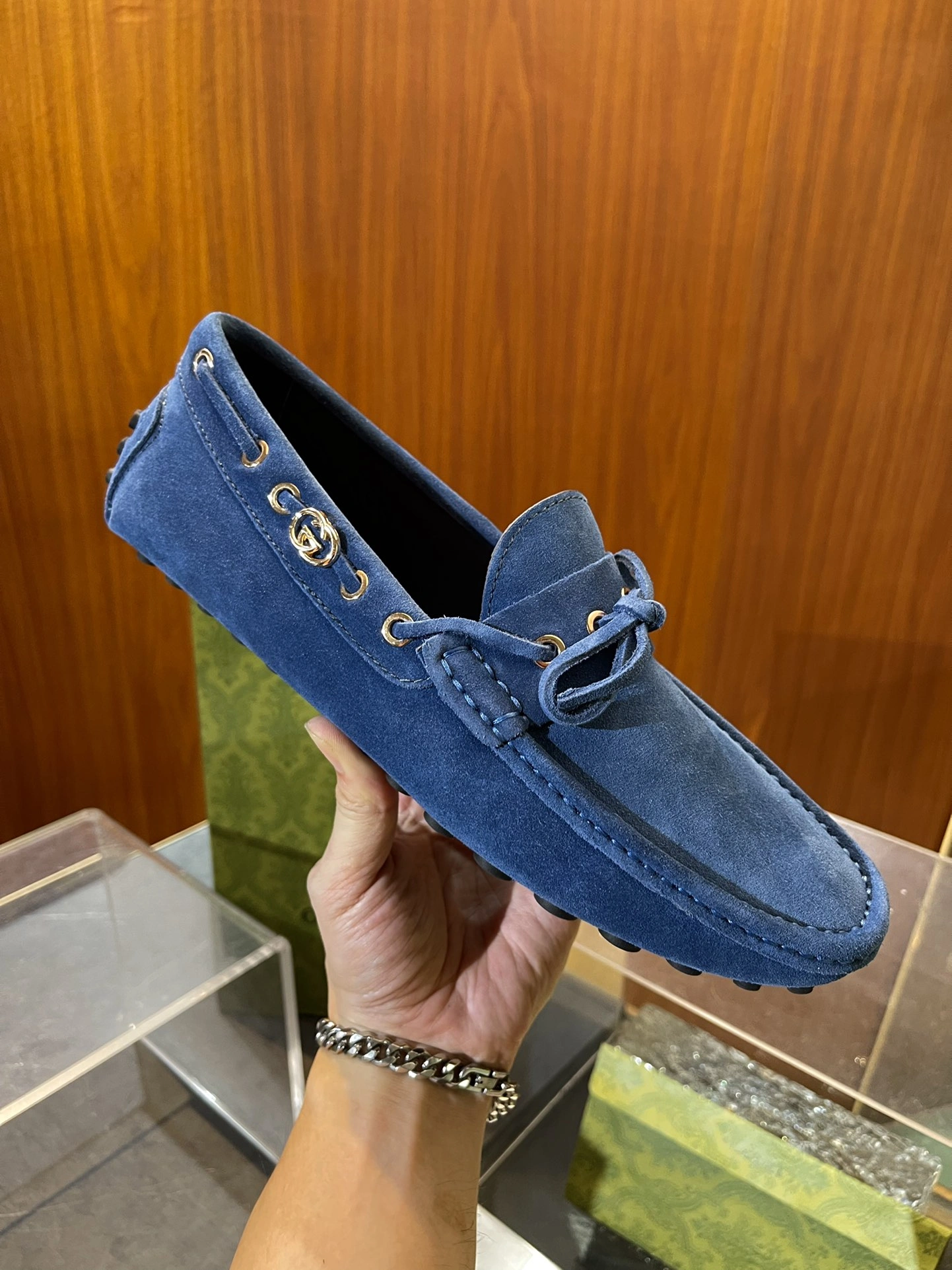 G*ucci Top Moccasin RR 20240813- Stretchable 3409