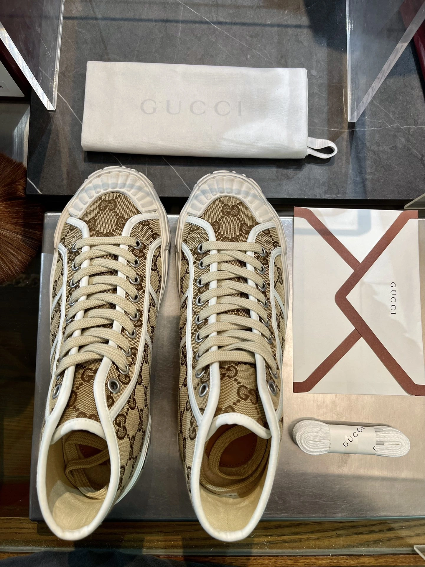 Comfortable G*ucci Top Sneaker High RR 20240814- 3398