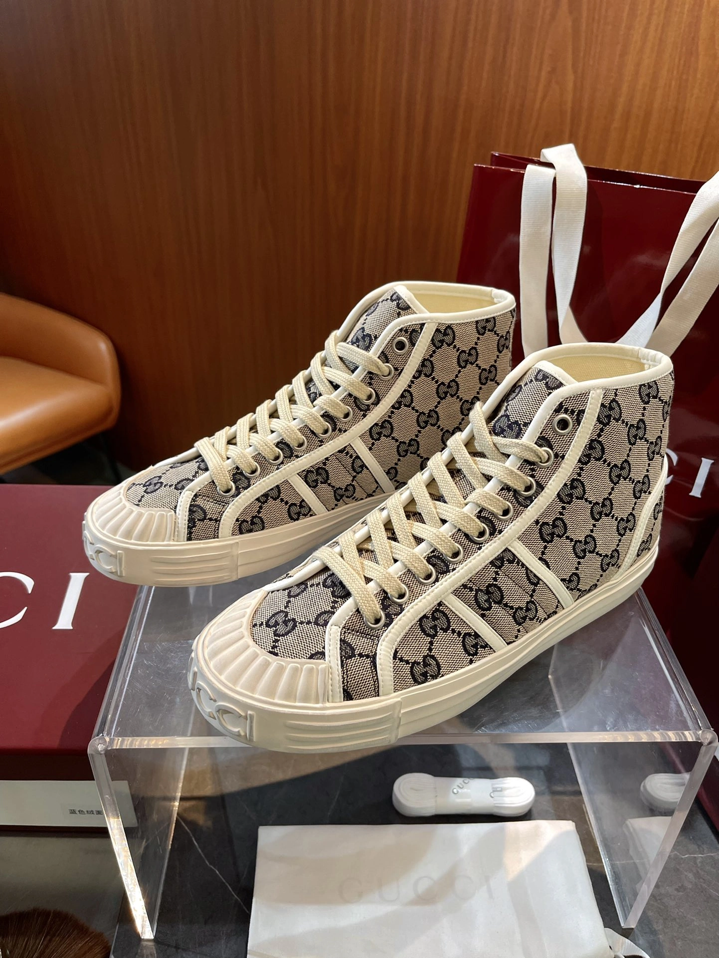 Comfortable G*ucci Top Sneaker High RR 20240814- 3398