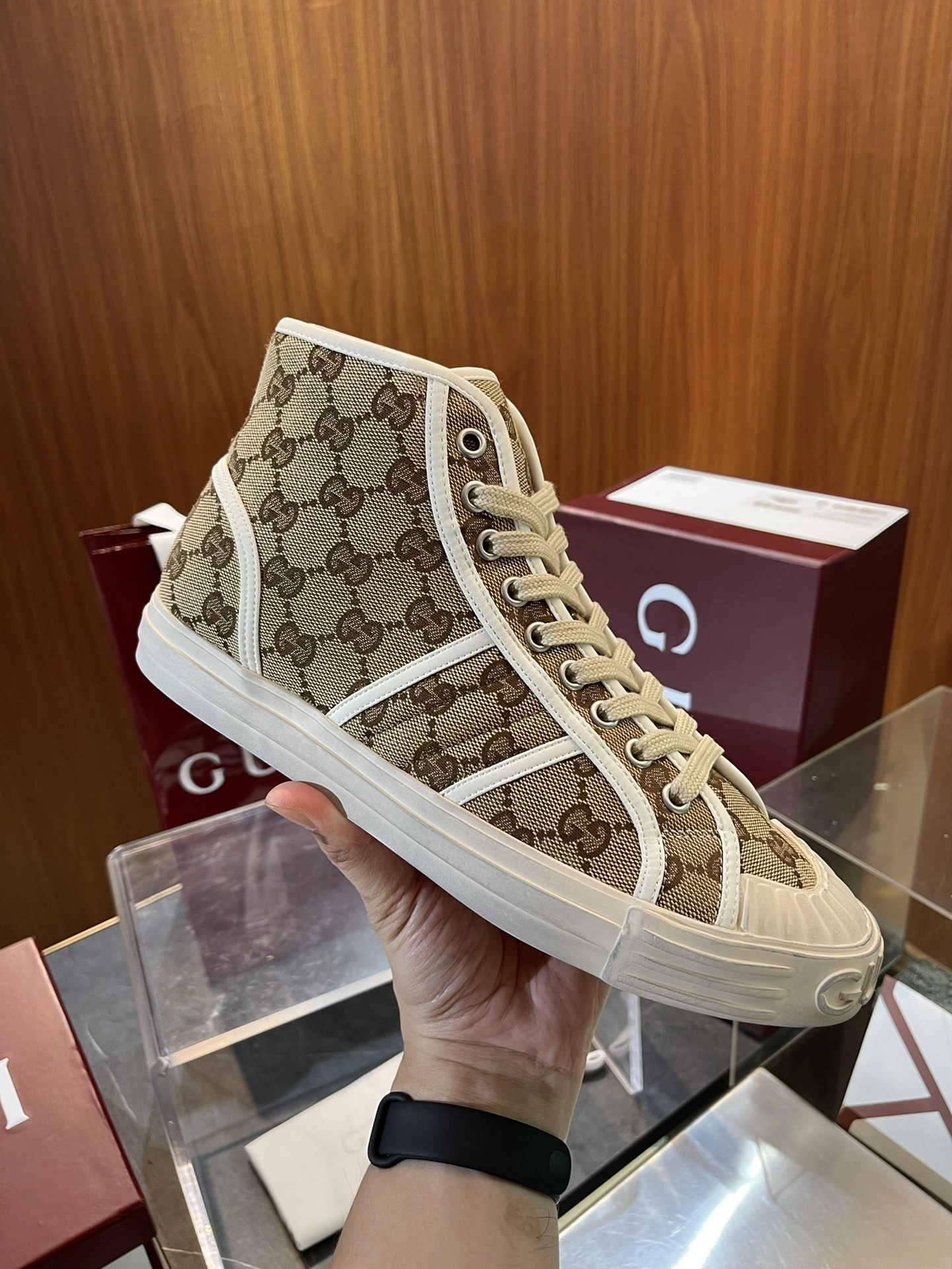 Comfortable G*ucci Top Sneaker High RR 20240814- 3398