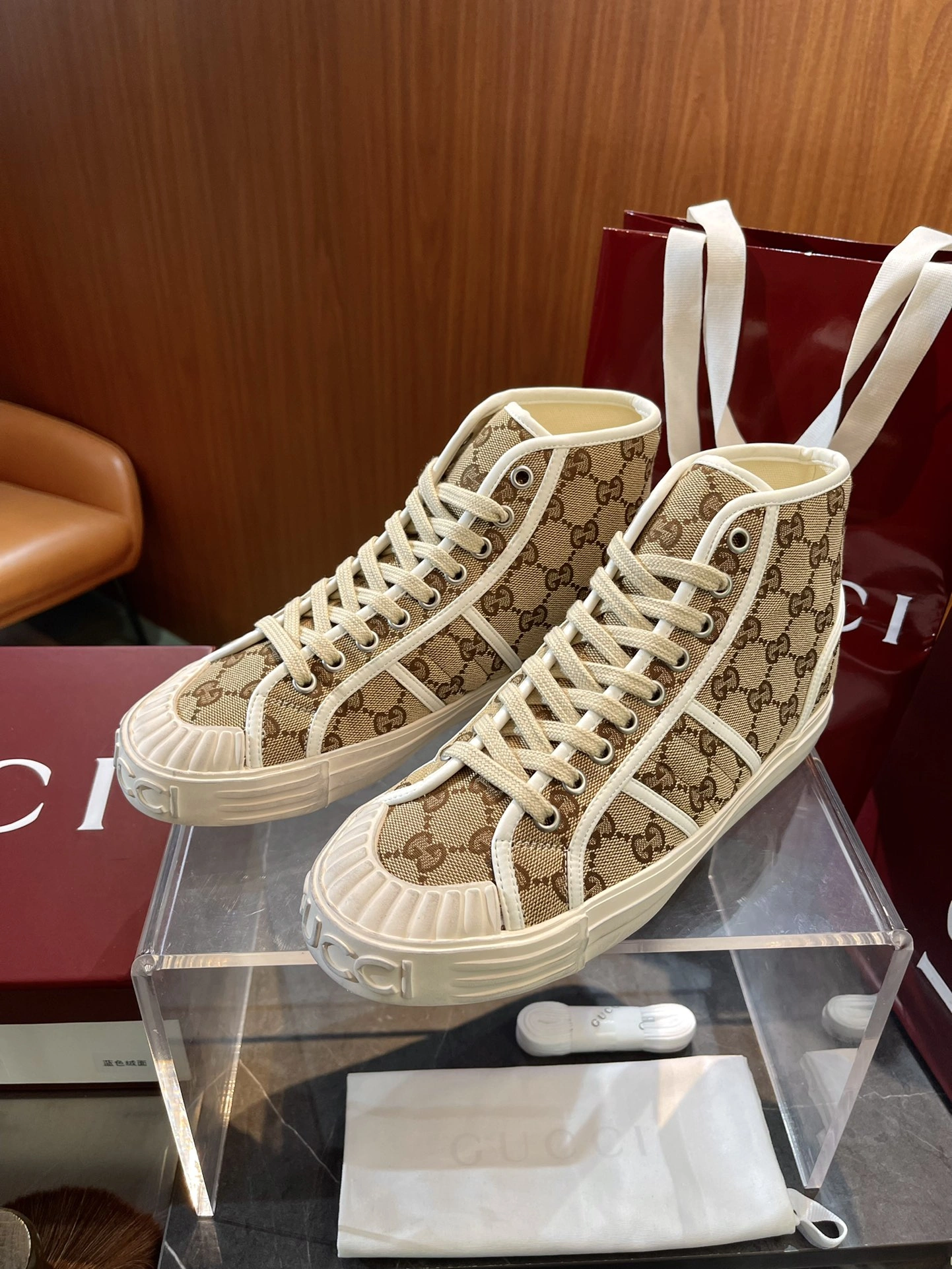 Comfortable G*ucci Top Sneaker High RR 20240814- 3398
