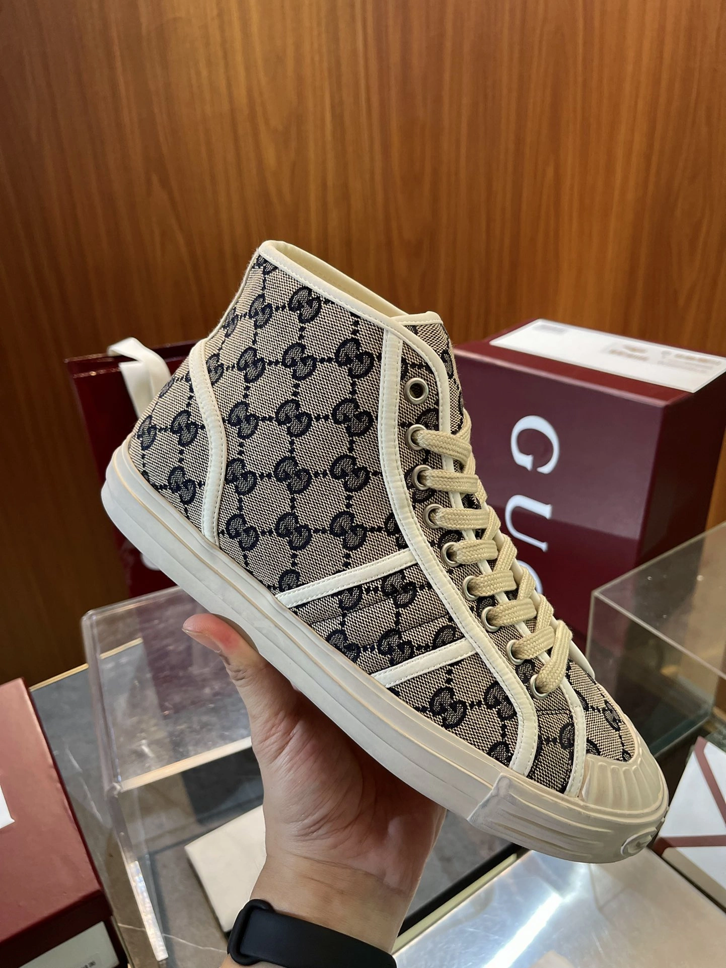 Comfortable G*ucci Top Sneaker High RR 20240814- 3398