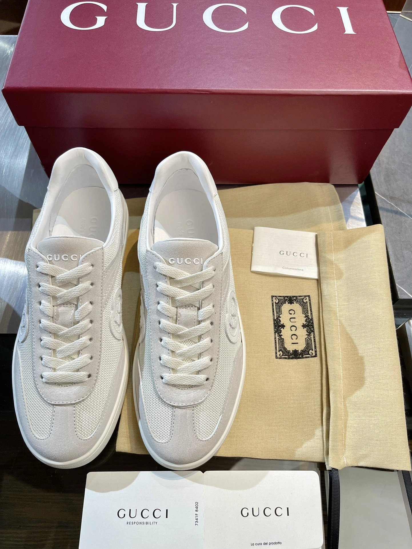 AllSeason G*ucci Top Sneaker Low RR 0240813- 3414