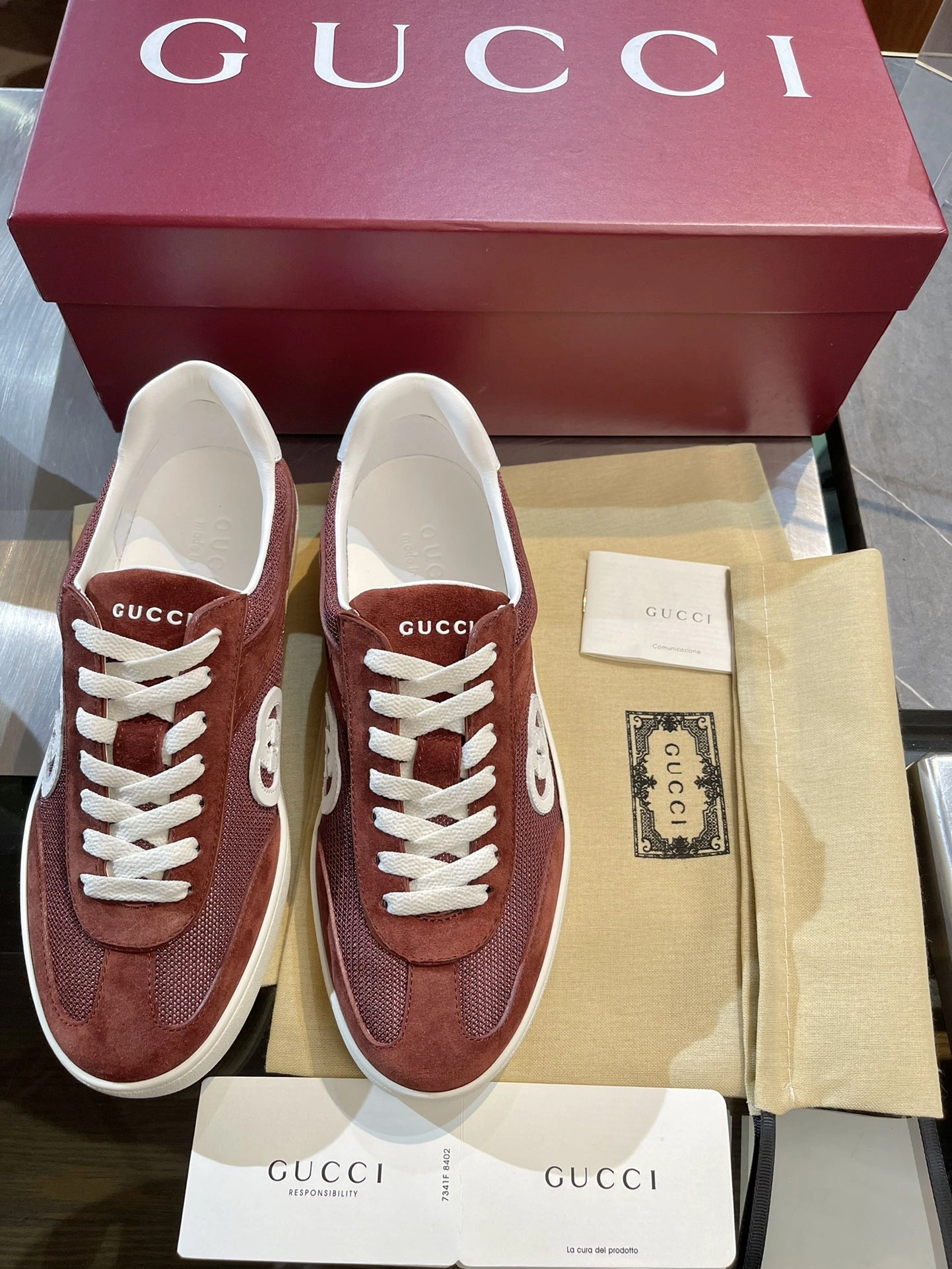 AllSeason G*ucci Top Sneaker Low RR 0240813- 3414