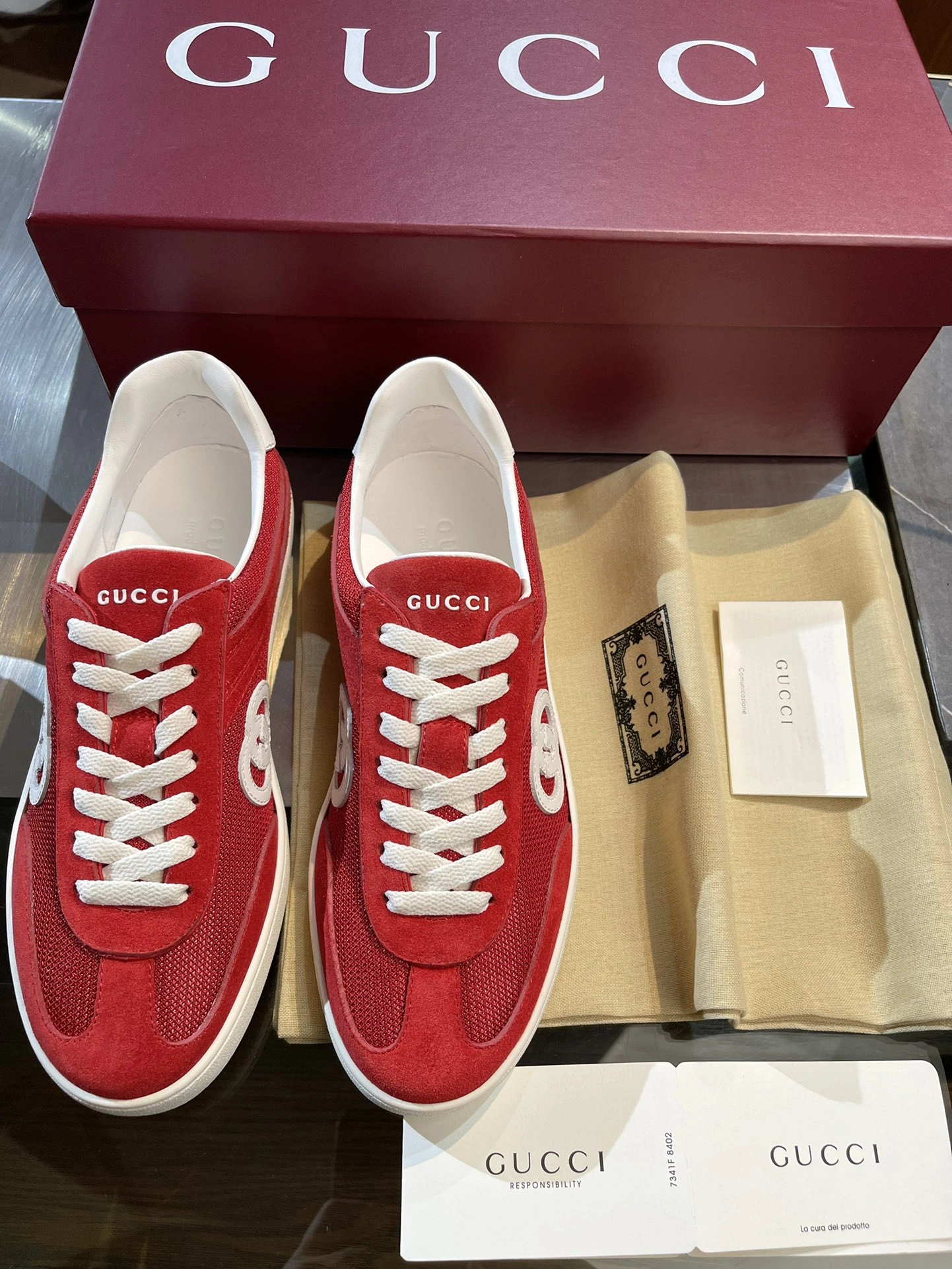 AllSeason G*ucci Top Sneaker Low RR 0240813- 3414