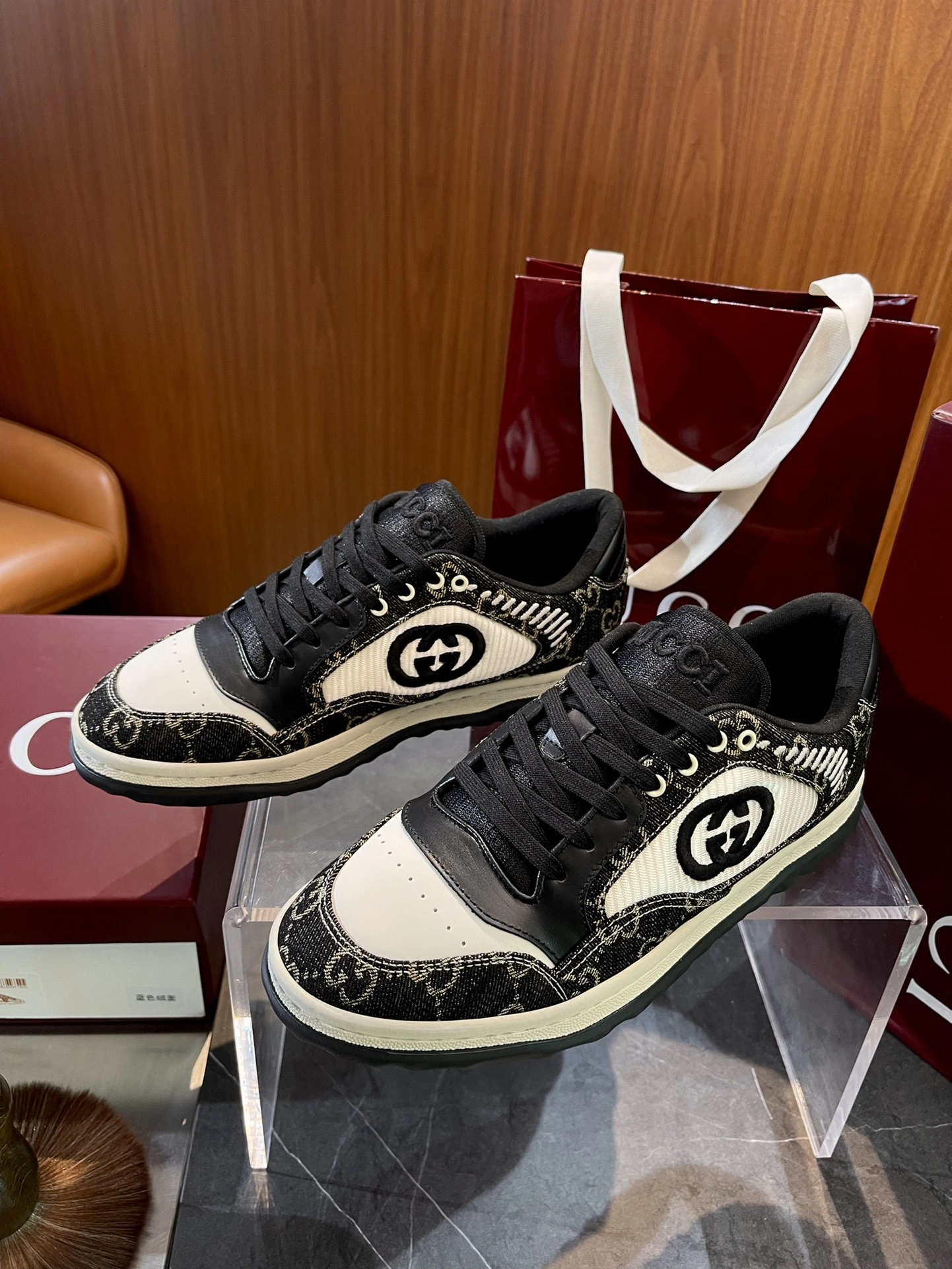 G*ucci Top Sneaker Low RR 2020814- Affordable 3403