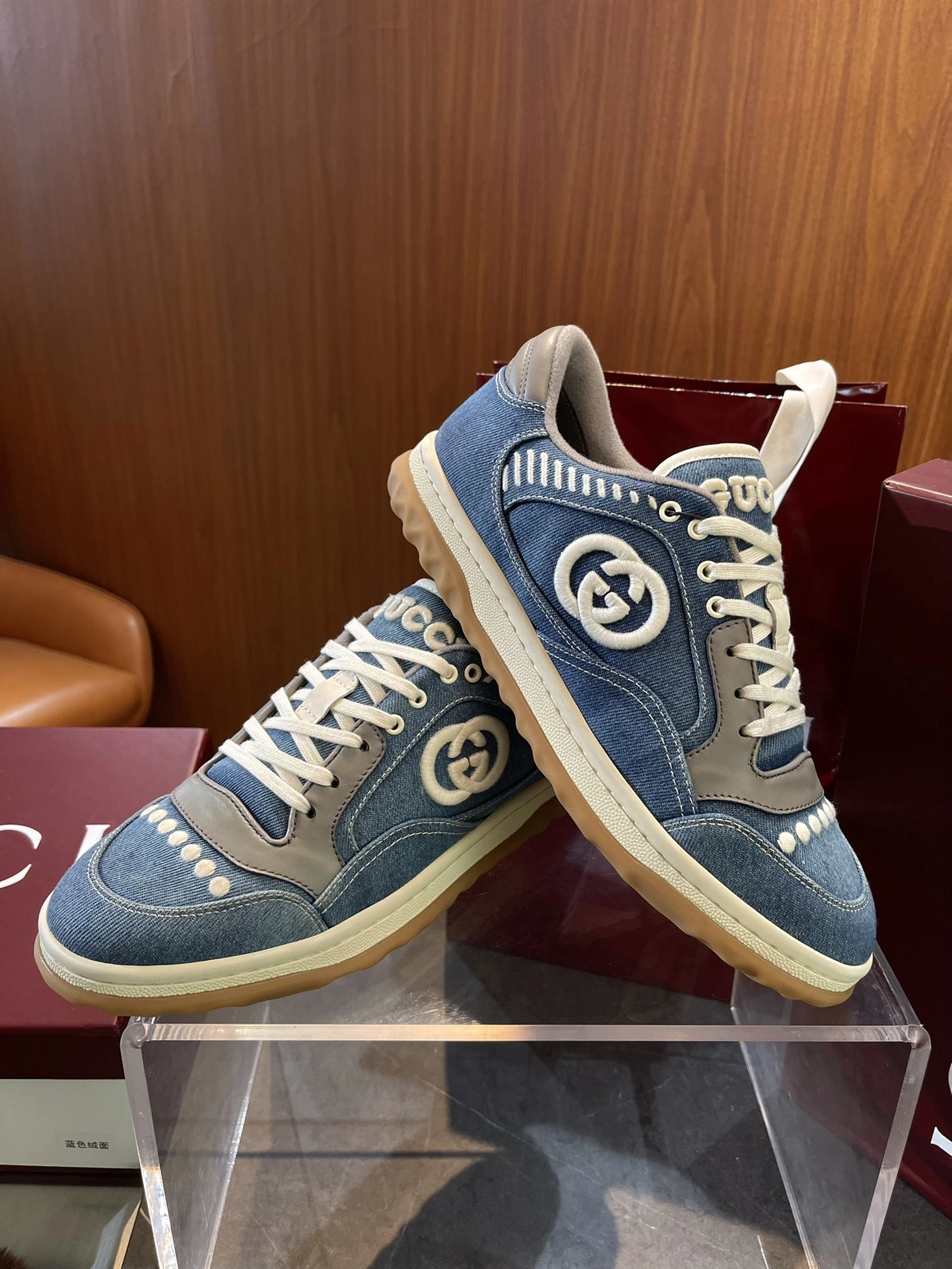 G*ucci Top Sneaker Low RR 2020814- Affordable 3403