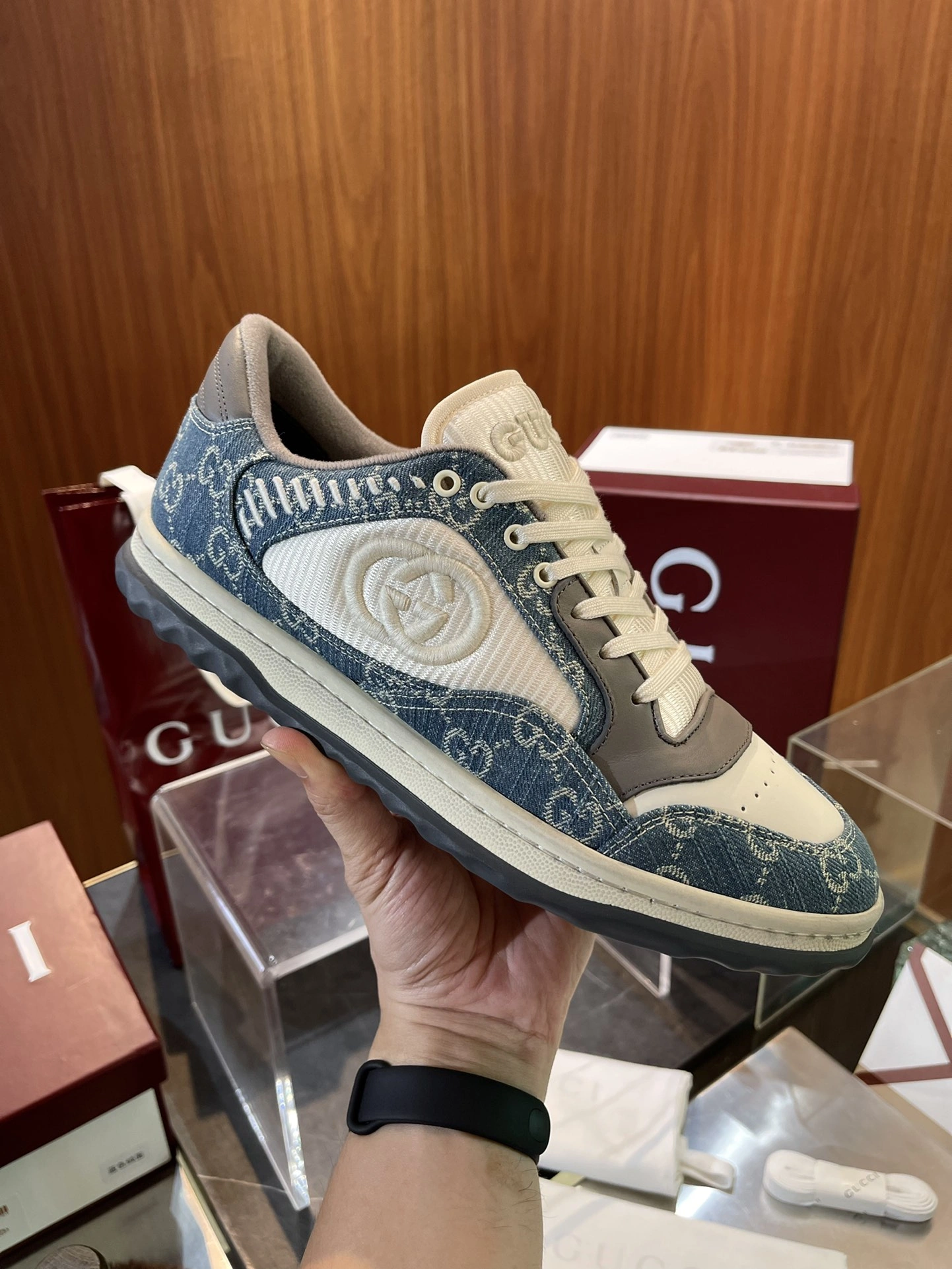 G*ucci Top Sneaker Low RR 2020814- Affordable 3403