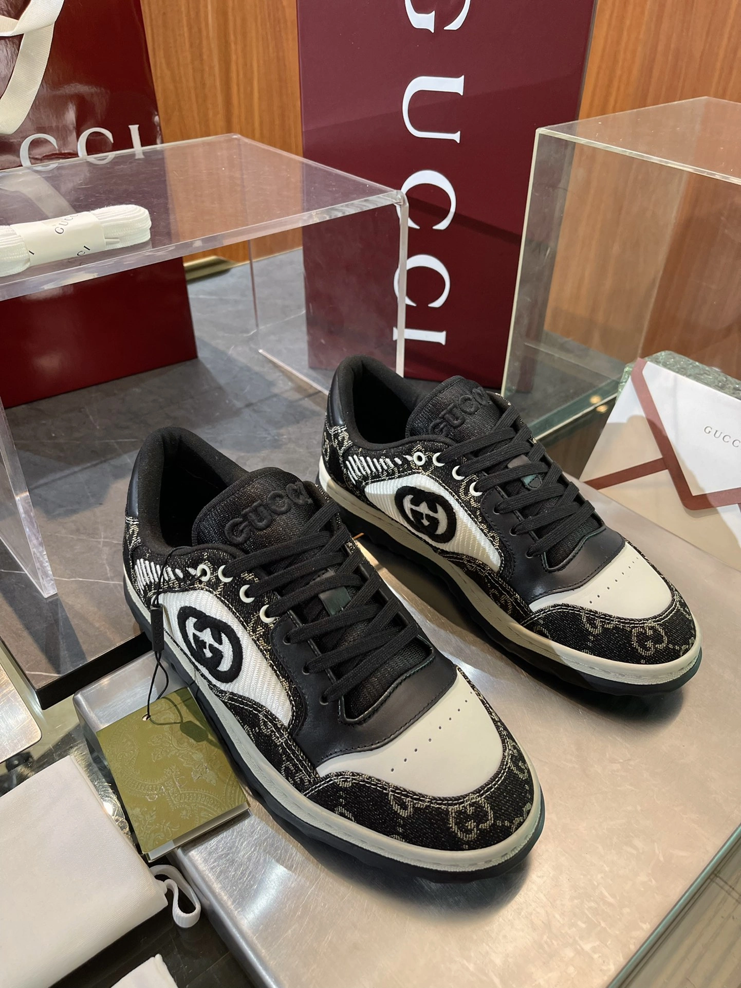 G*ucci Top Sneaker Low RR 2020814- Affordable 3403