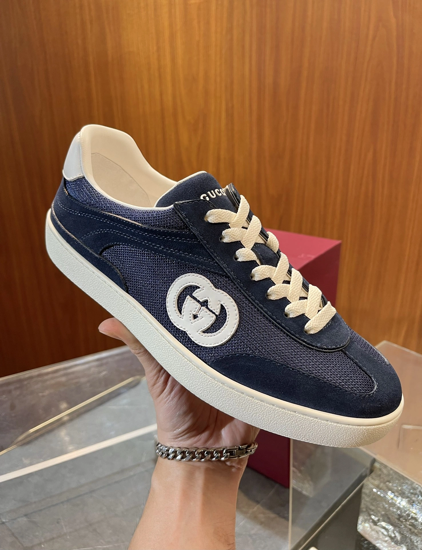 Packable G*ucci Top Sneaker Low RR 20240813- 3412