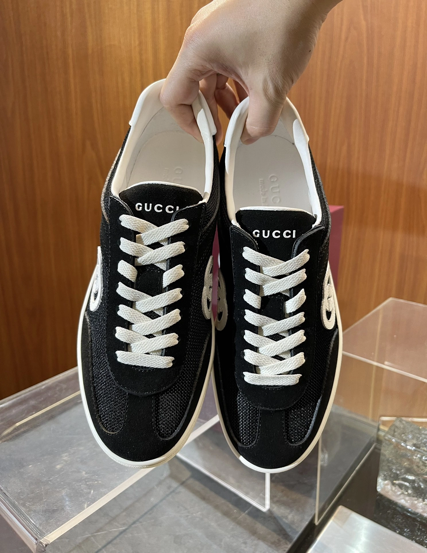 Packable G*ucci Top Sneaker Low RR 20240813- 3412