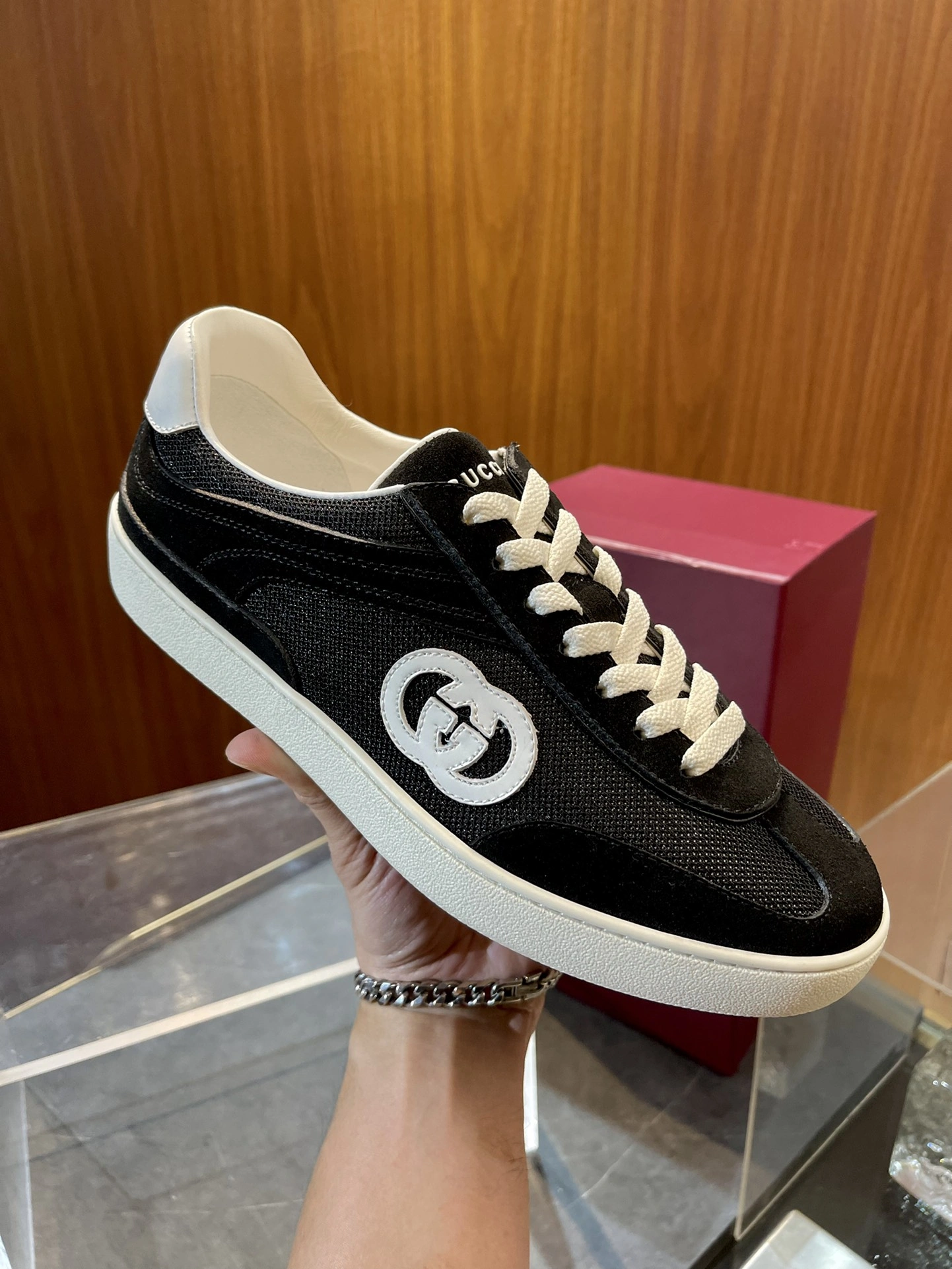 Packable G*ucci Top Sneaker Low RR 20240813- 3412