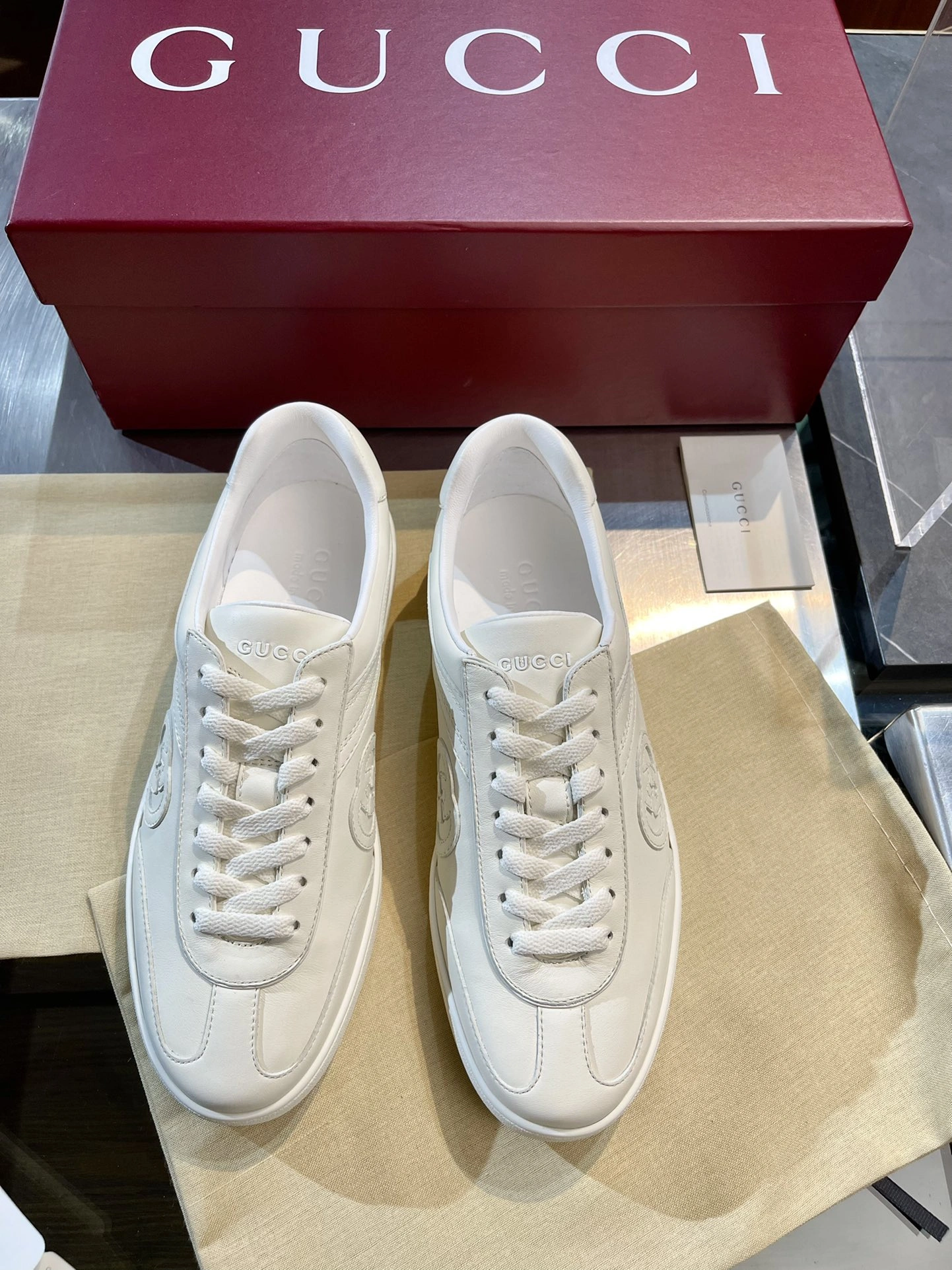 G*ucci Top Sneaker Low RR 20240813- Upgraded 3411