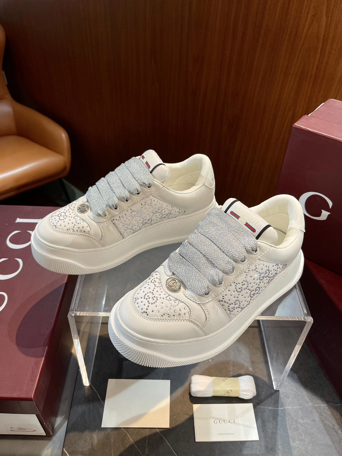 Casual G*ucci Top Sneaker Low RR 20240814- 3407