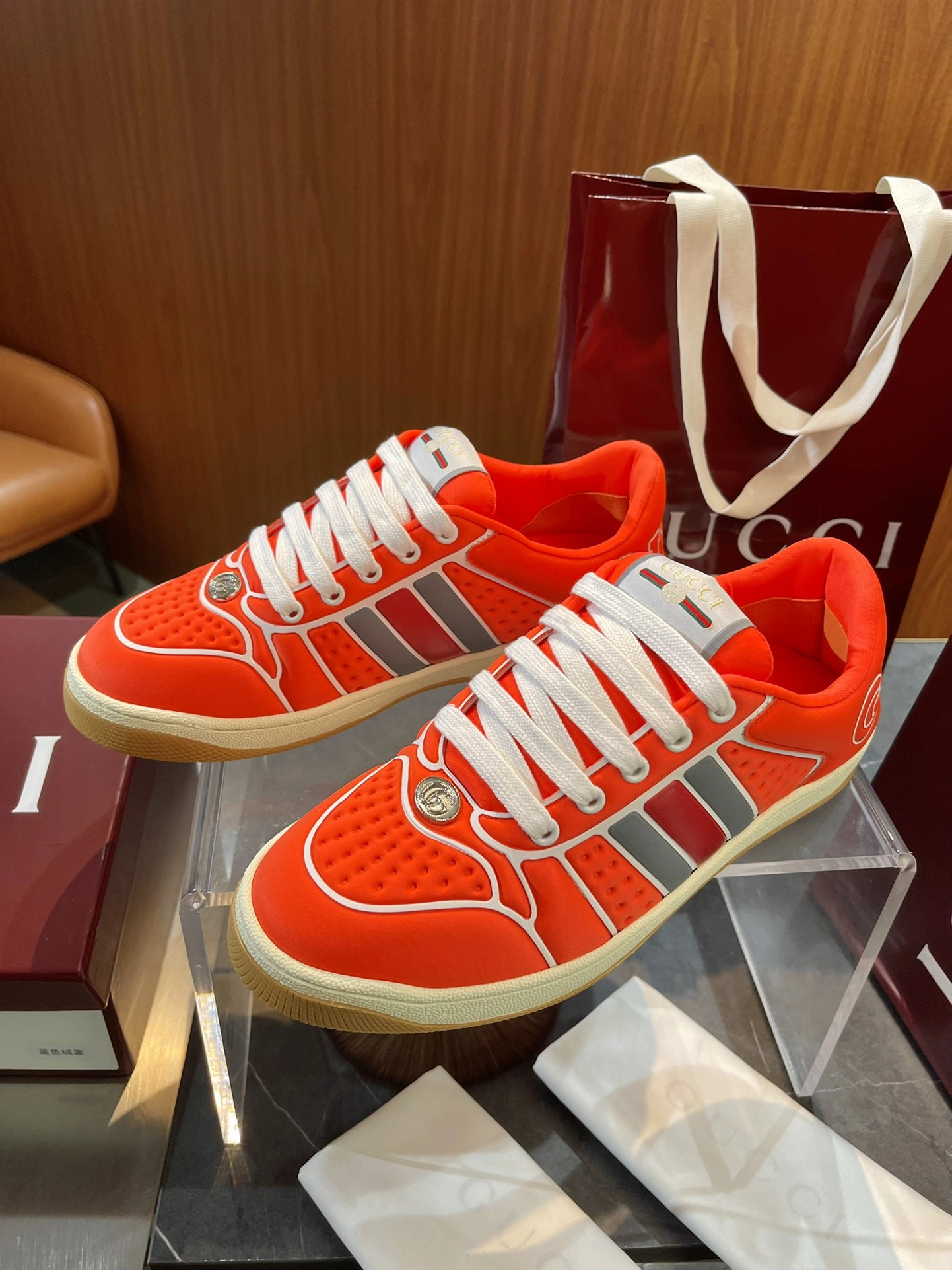 G*ucci Top Sneaker Low RR 20240814- QuickDry 3405