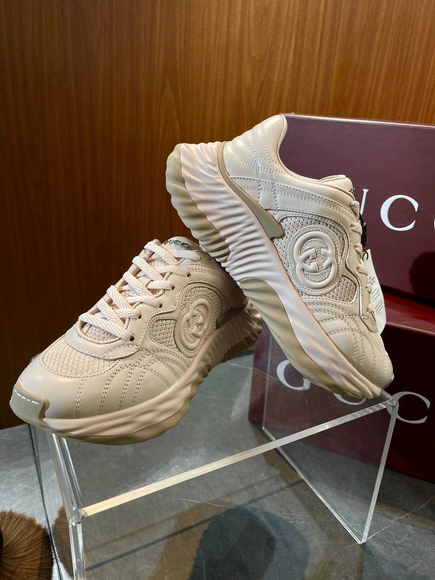 Breathable G*ucci Top Sneaker Low RR 20240814- 3401
