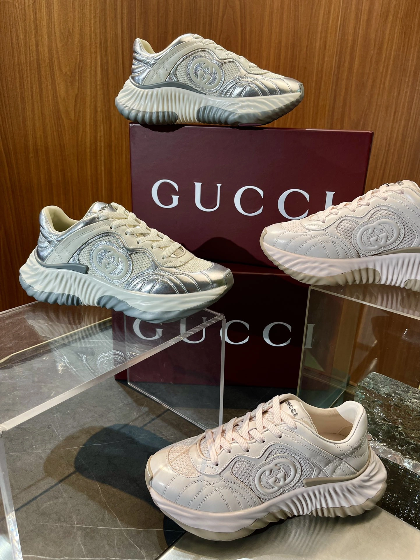 Breathable G*ucci Top Sneaker Low RR 20240814- 3401