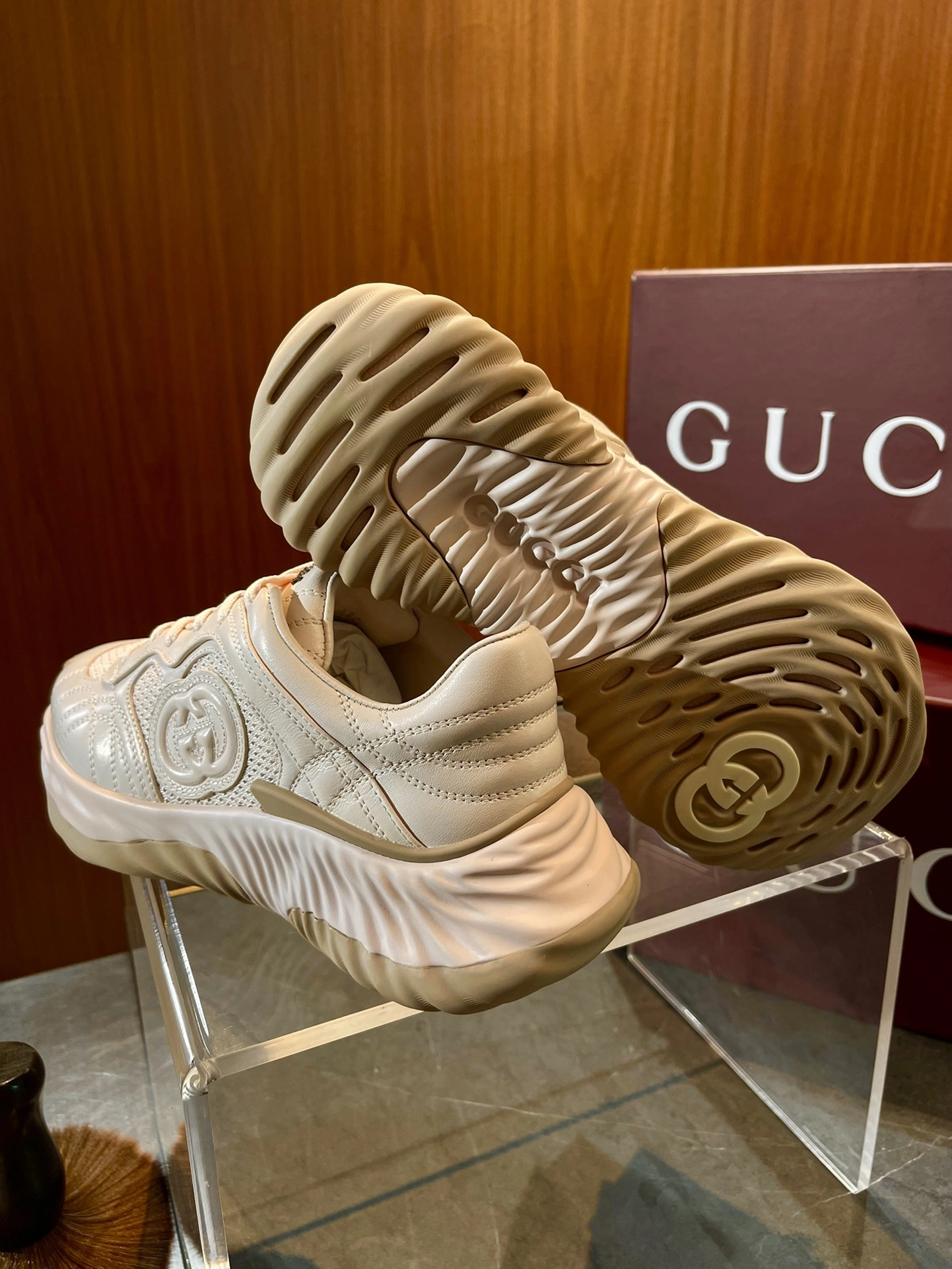 Breathable G*ucci Top Sneaker Low RR 20240814- 3401