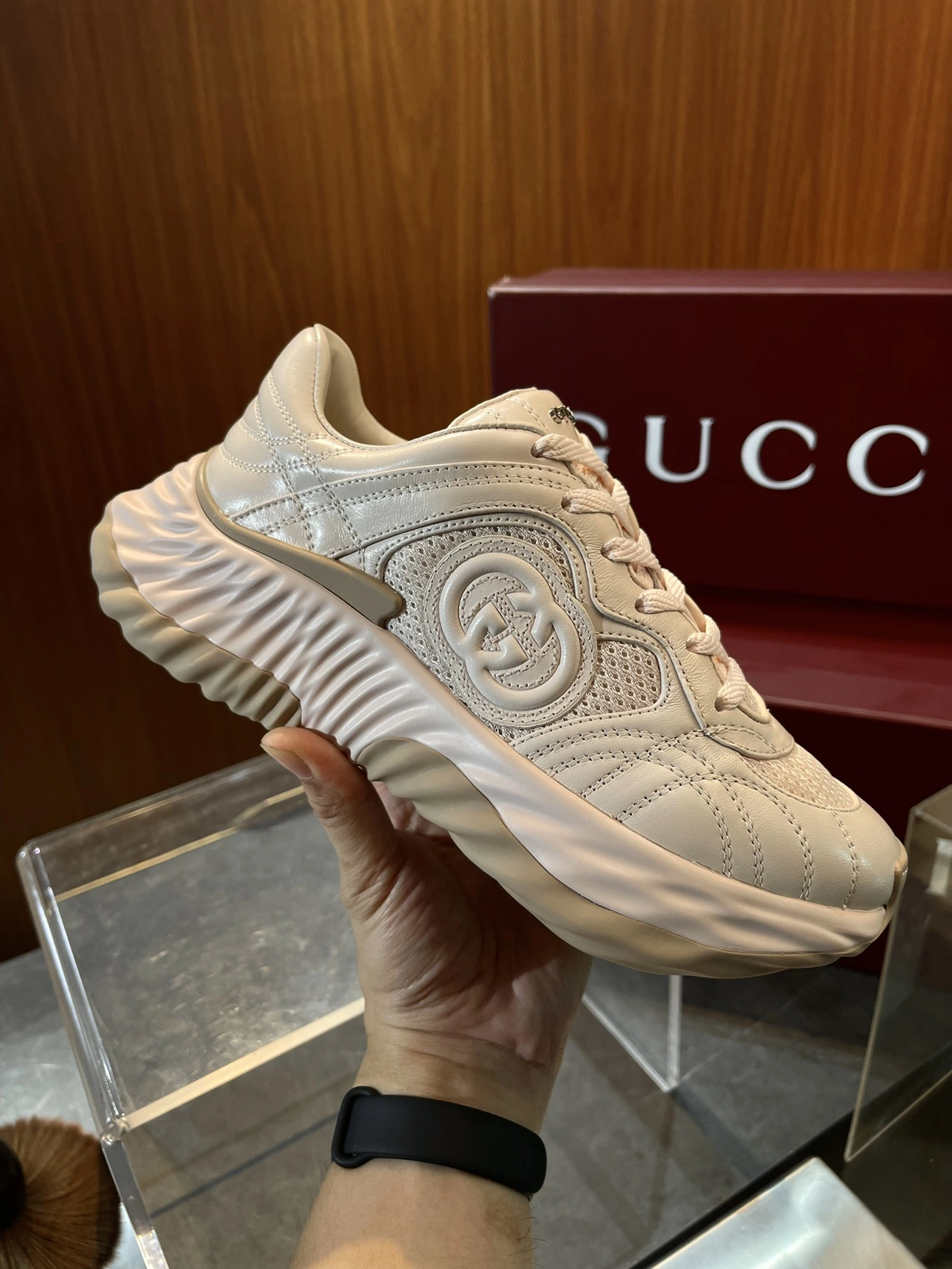 Breathable G*ucci Top Sneaker Low RR 20240814- 3401