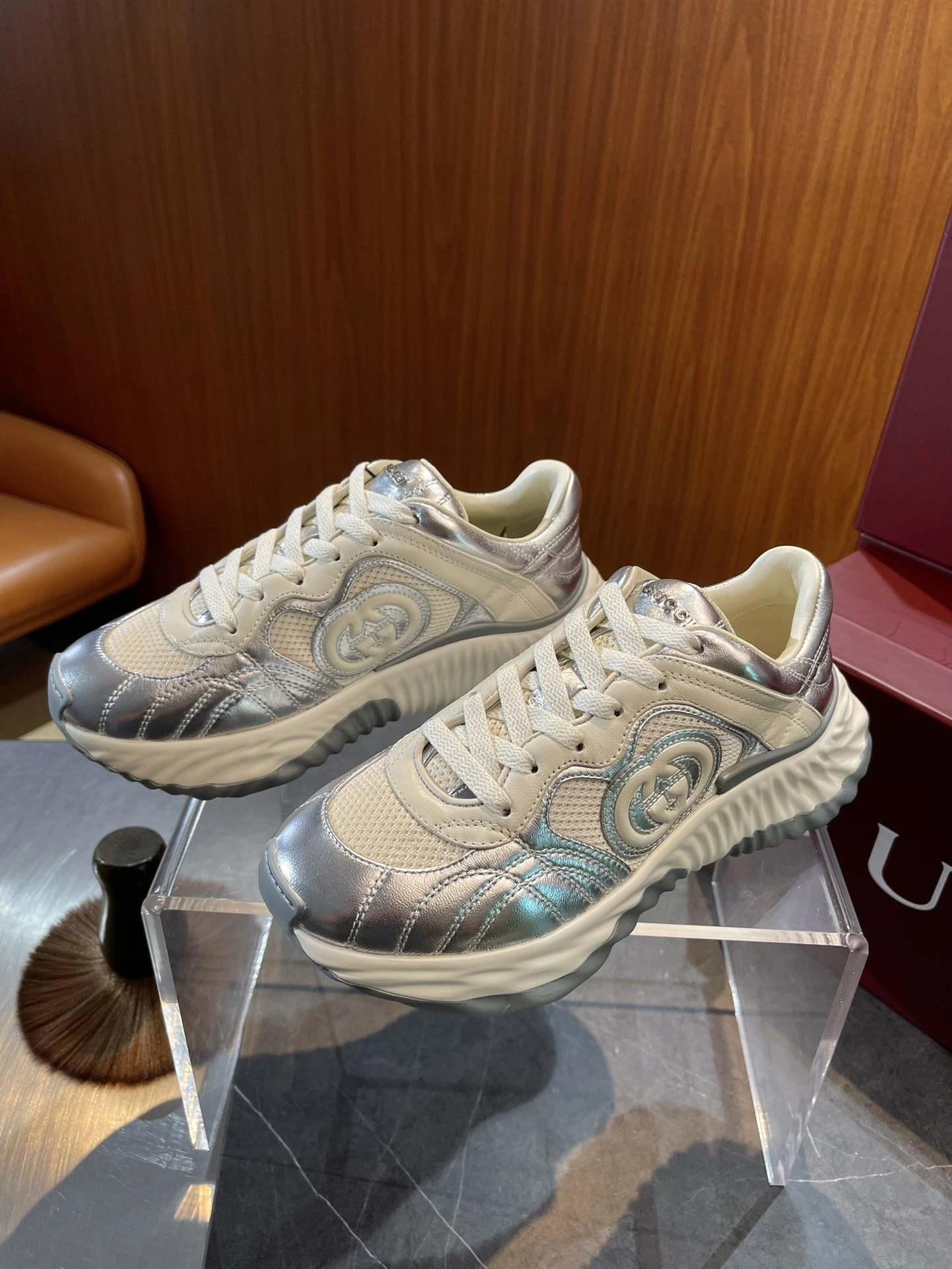 Breathable G*ucci Top Sneaker Low RR 20240814- 3401