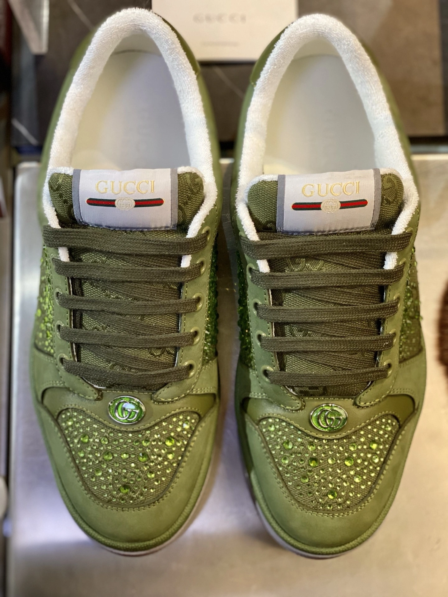 RelaxedFit G*ucci Top Sneaker Low RR 20250415- 3395