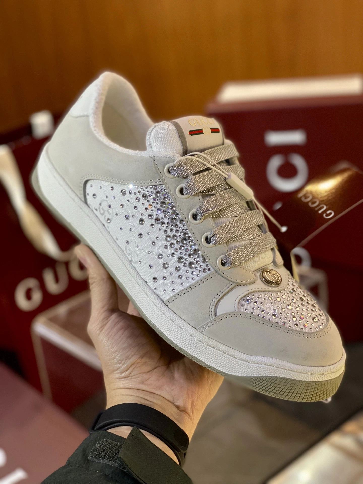 RelaxedFit G*ucci Top Sneaker Low RR 20250415- 3395
