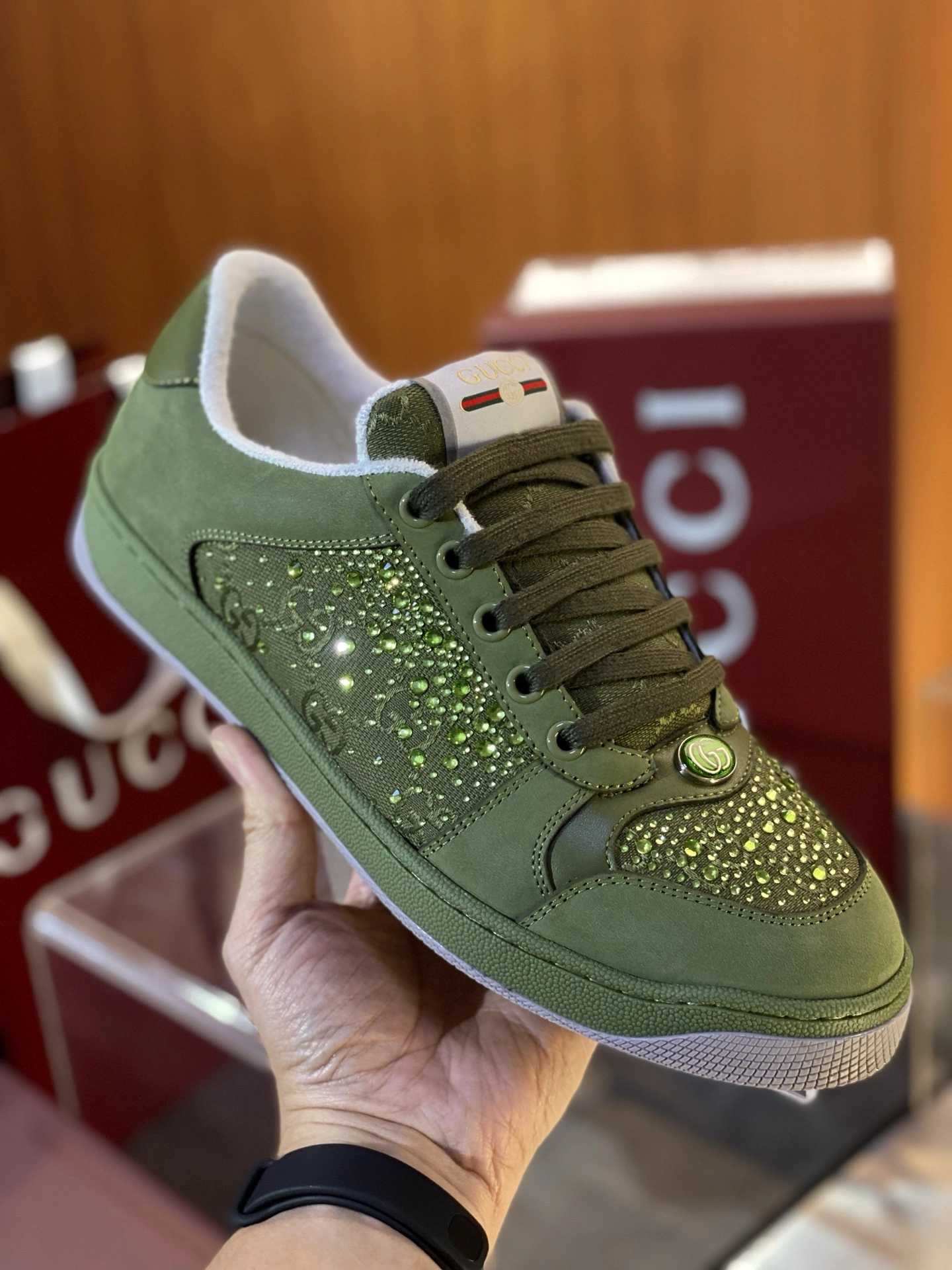 RelaxedFit G*ucci Top Sneaker Low RR 20250415- 3395