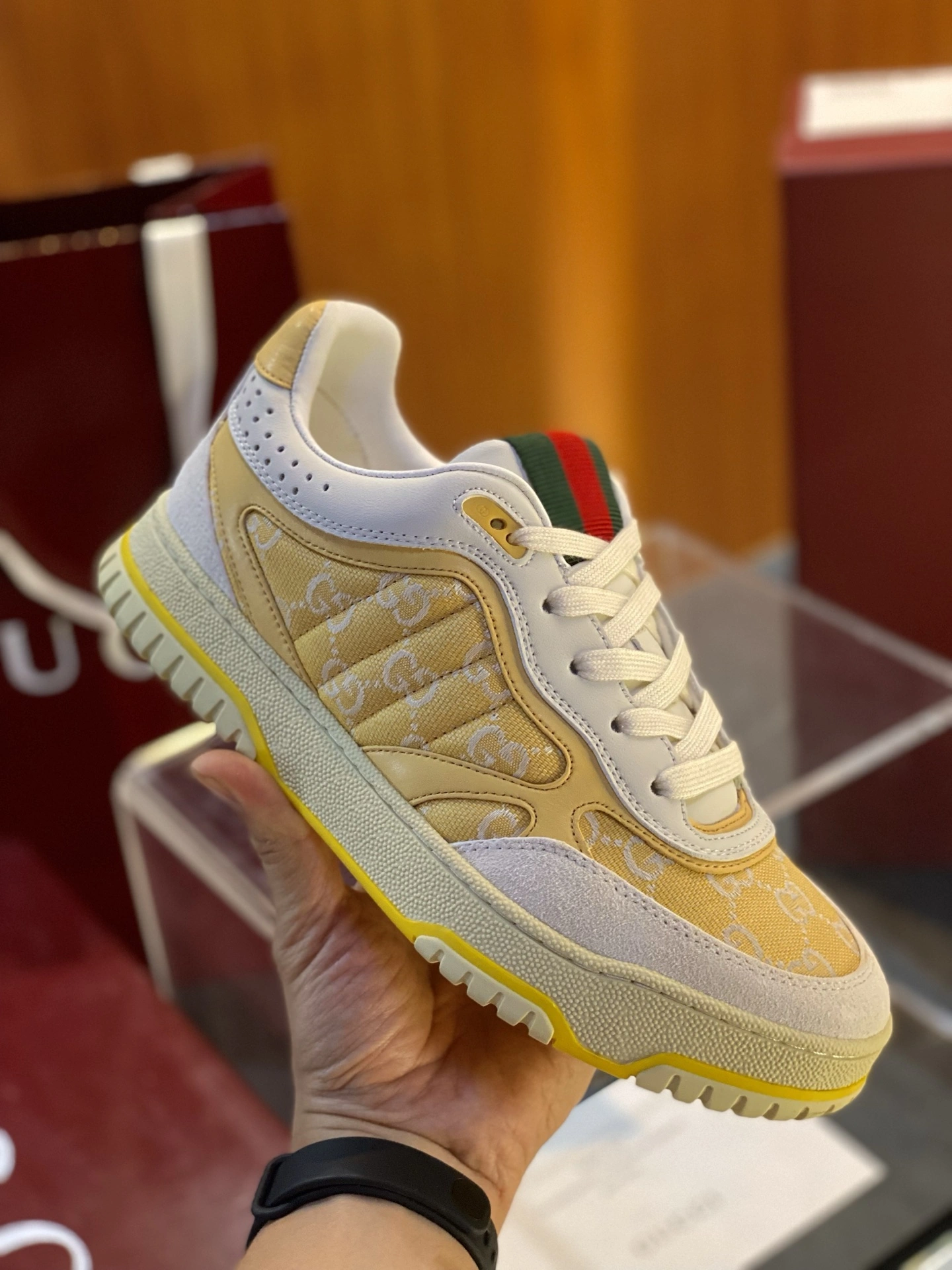 Effortless G*ucci Top Sneaker Low RR 20250415- 3389