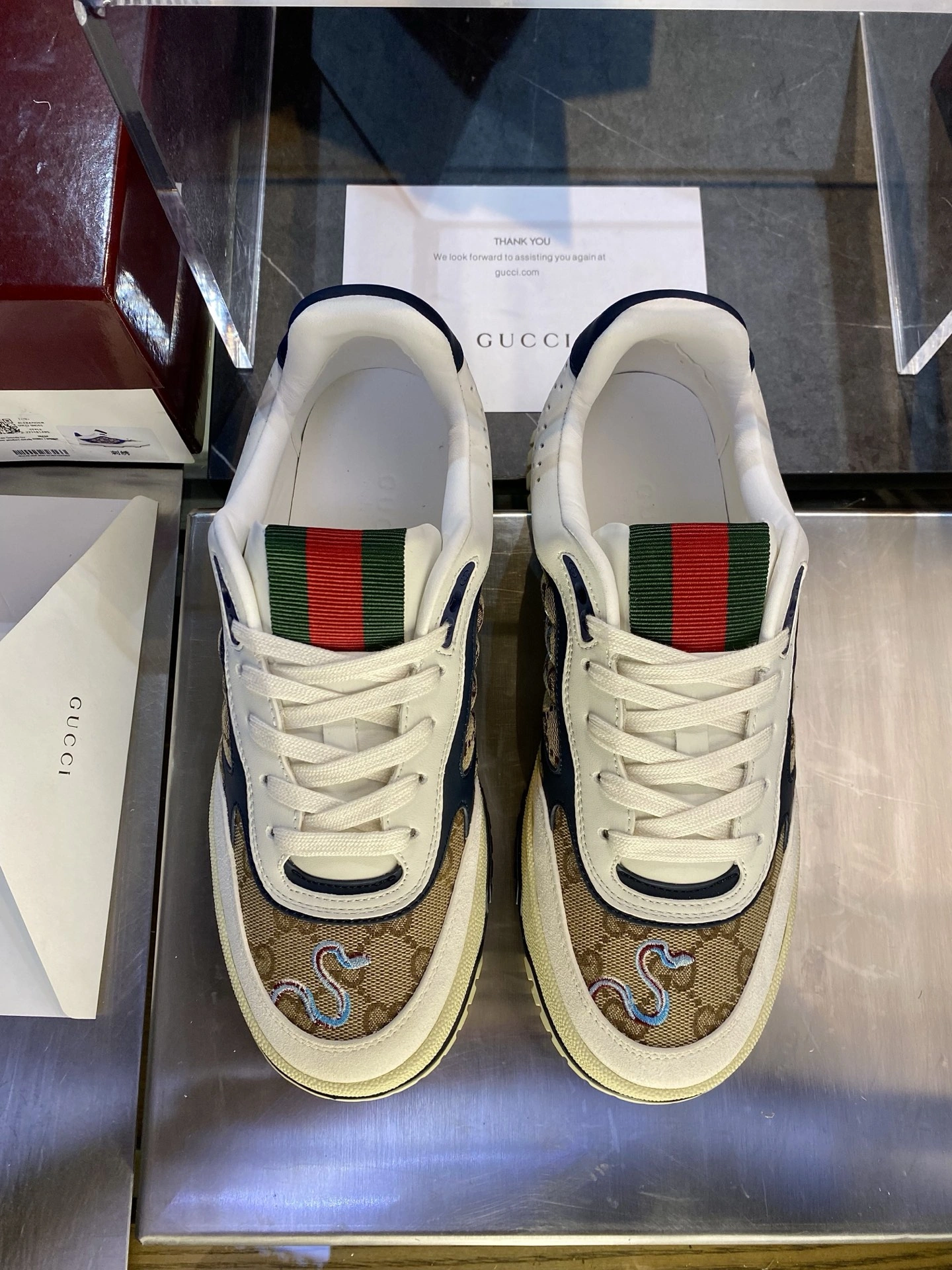 G*ucci Top Sneaker Low RR 20250415- MoistureWicking 3390