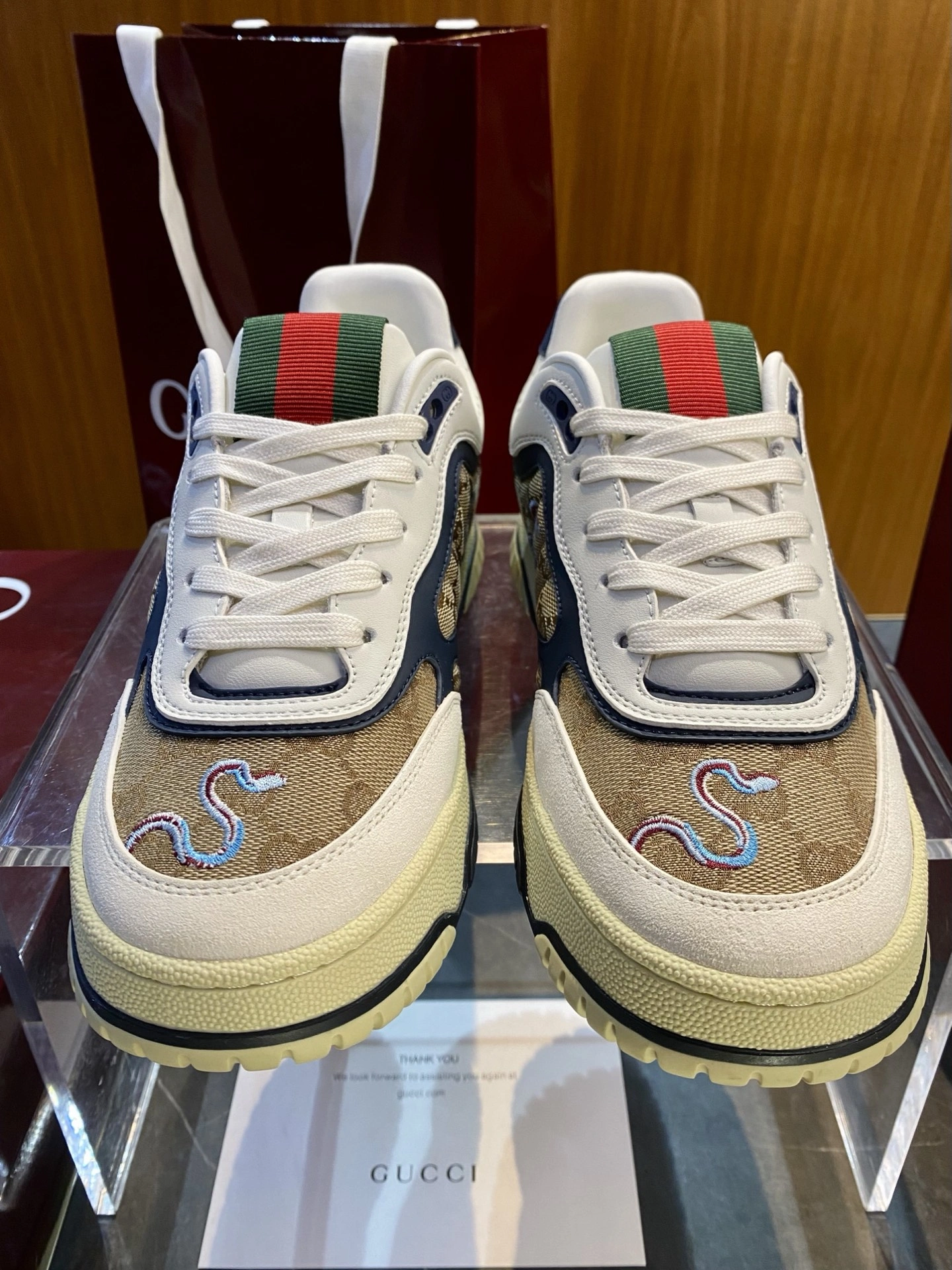 G*ucci Top Sneaker Low RR 20250415- MoistureWicking 3390