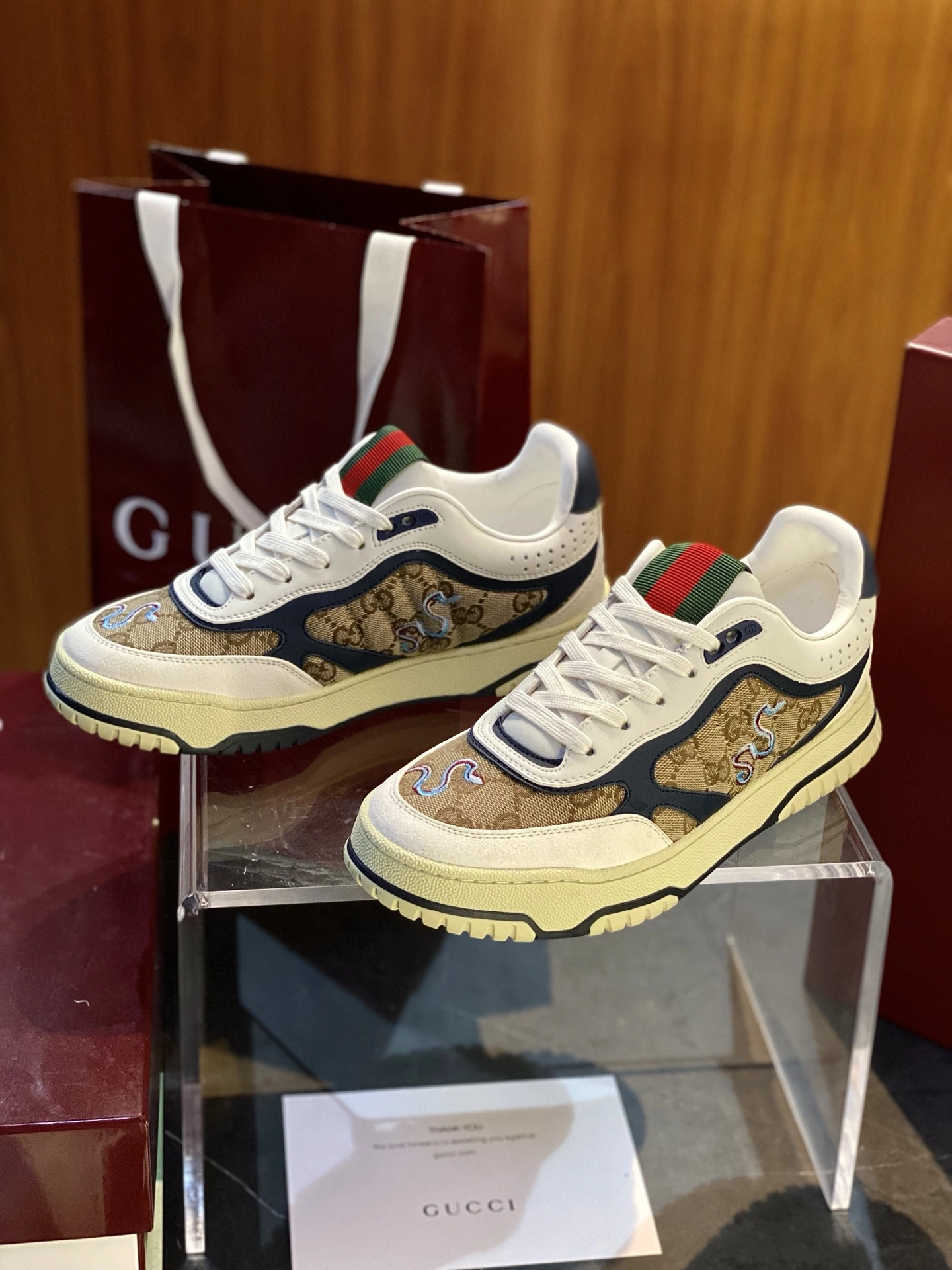G*ucci Top Sneaker Low RR 20250415- MoistureWicking 3390