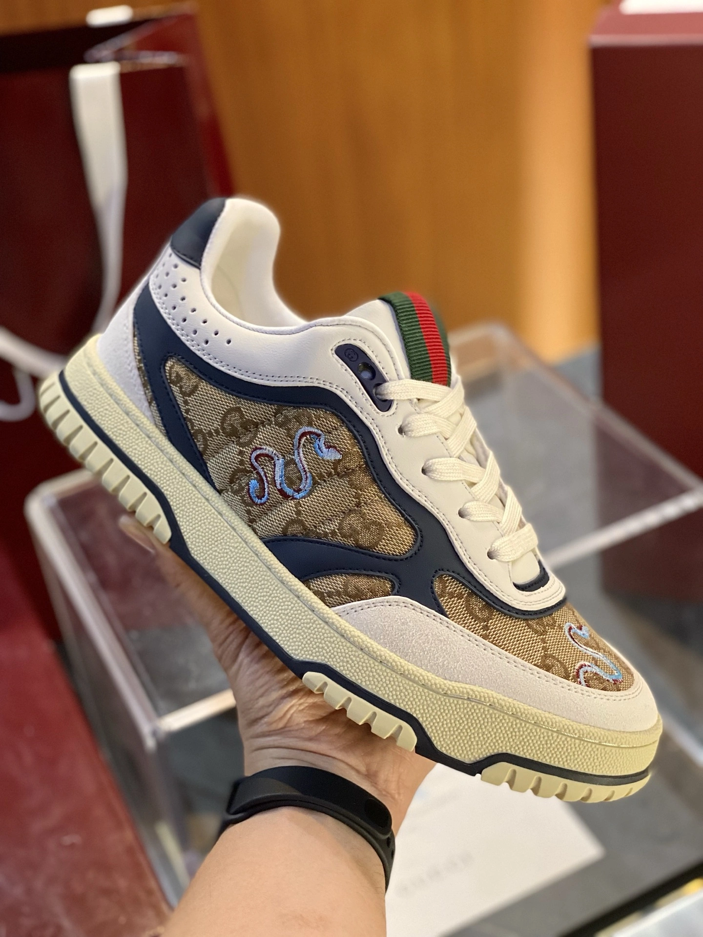 G*ucci Top Sneaker Low RR 20250415- MoistureWicking 3390