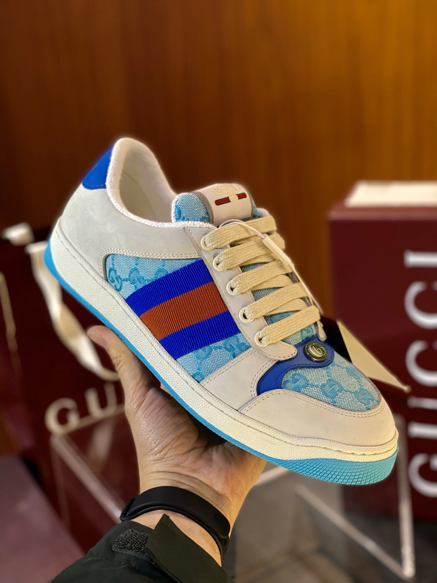 Chic G*ucci Top Sneaker Low RR 20250415- 3383