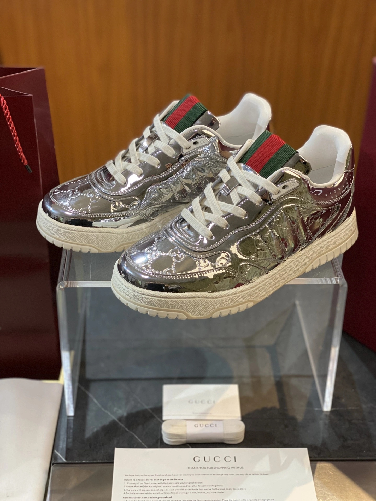 G*ucci Top Sneaker Low RR 20250416- Attractive 3385