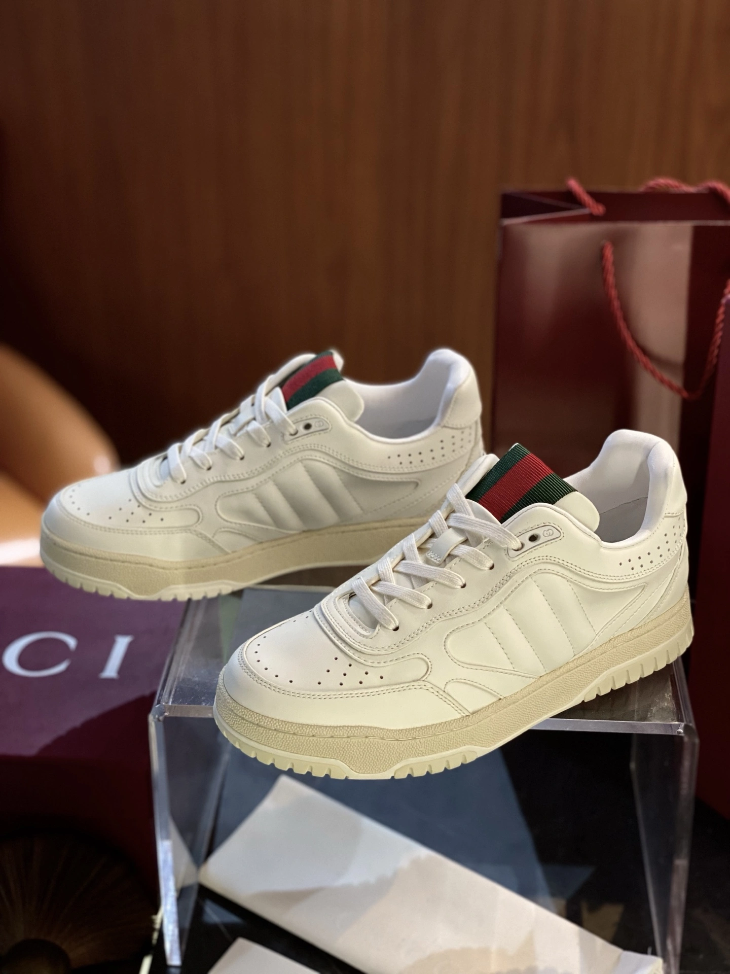 G*ucci Top Sneaker Low RR 20250416- Elegant 3381