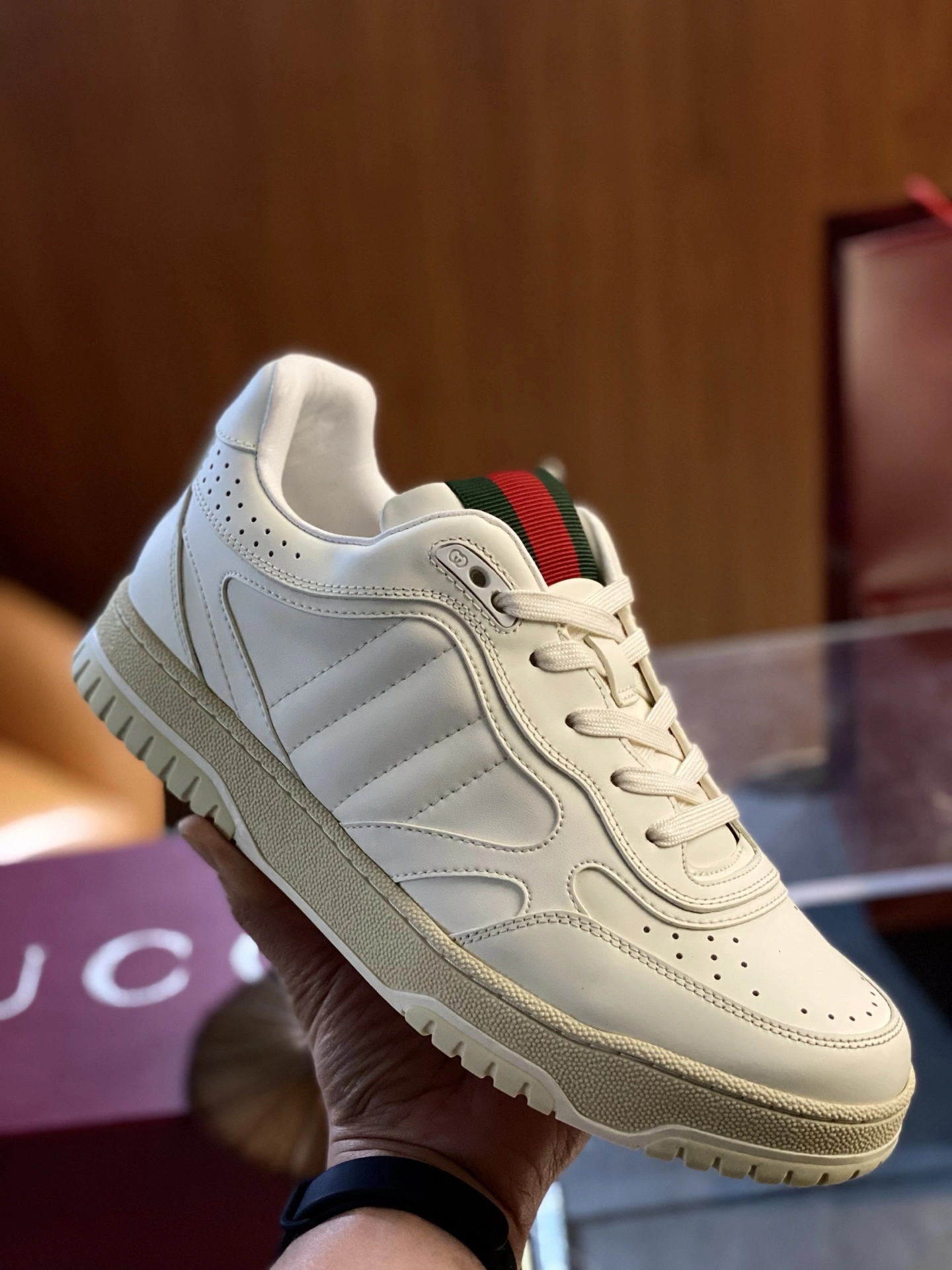G*ucci Top Sneaker Low RR 20250416- Elegant 3381