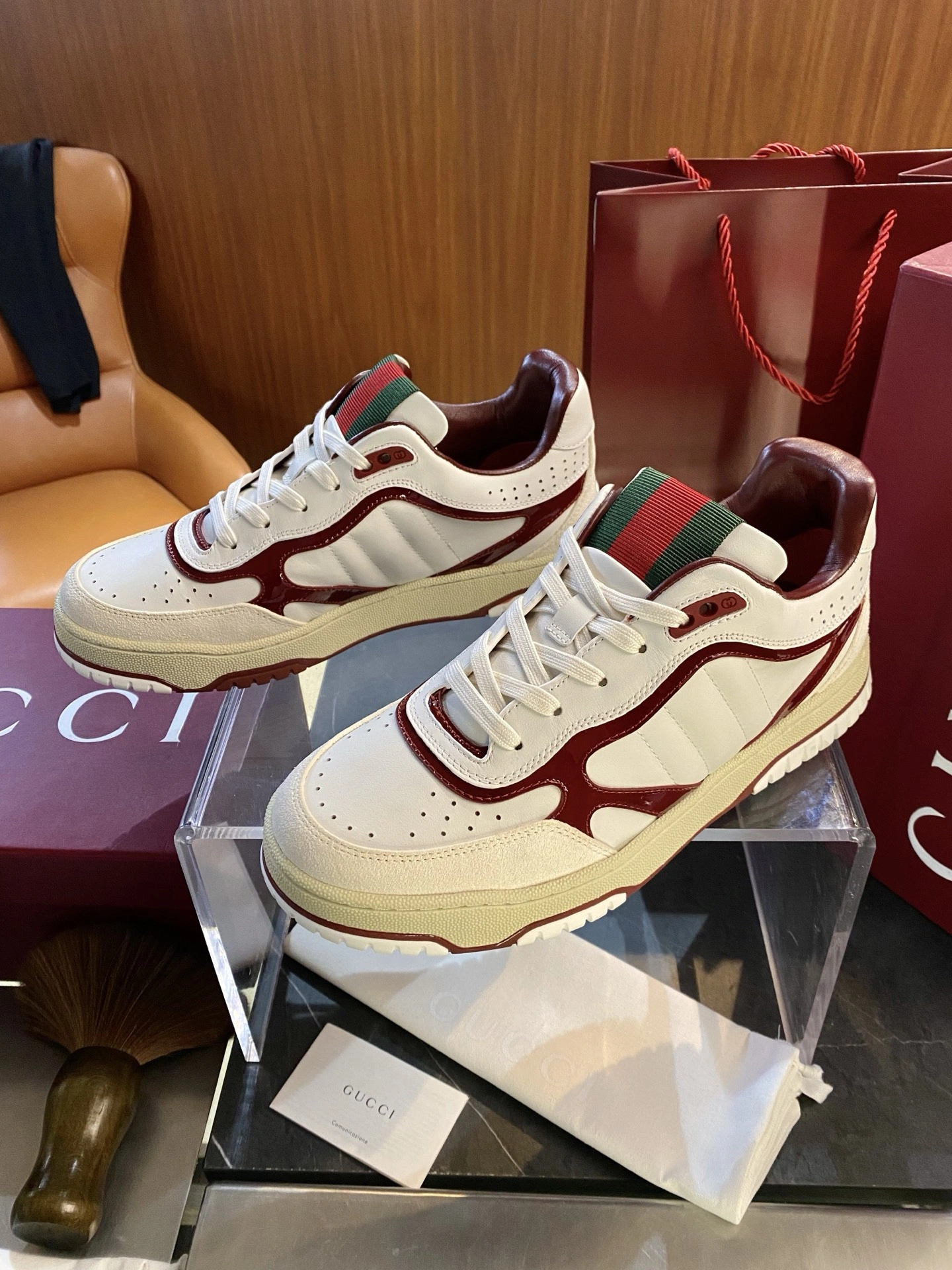 Premium G*ucci Top Sneaker Low RR 20250416- 3379