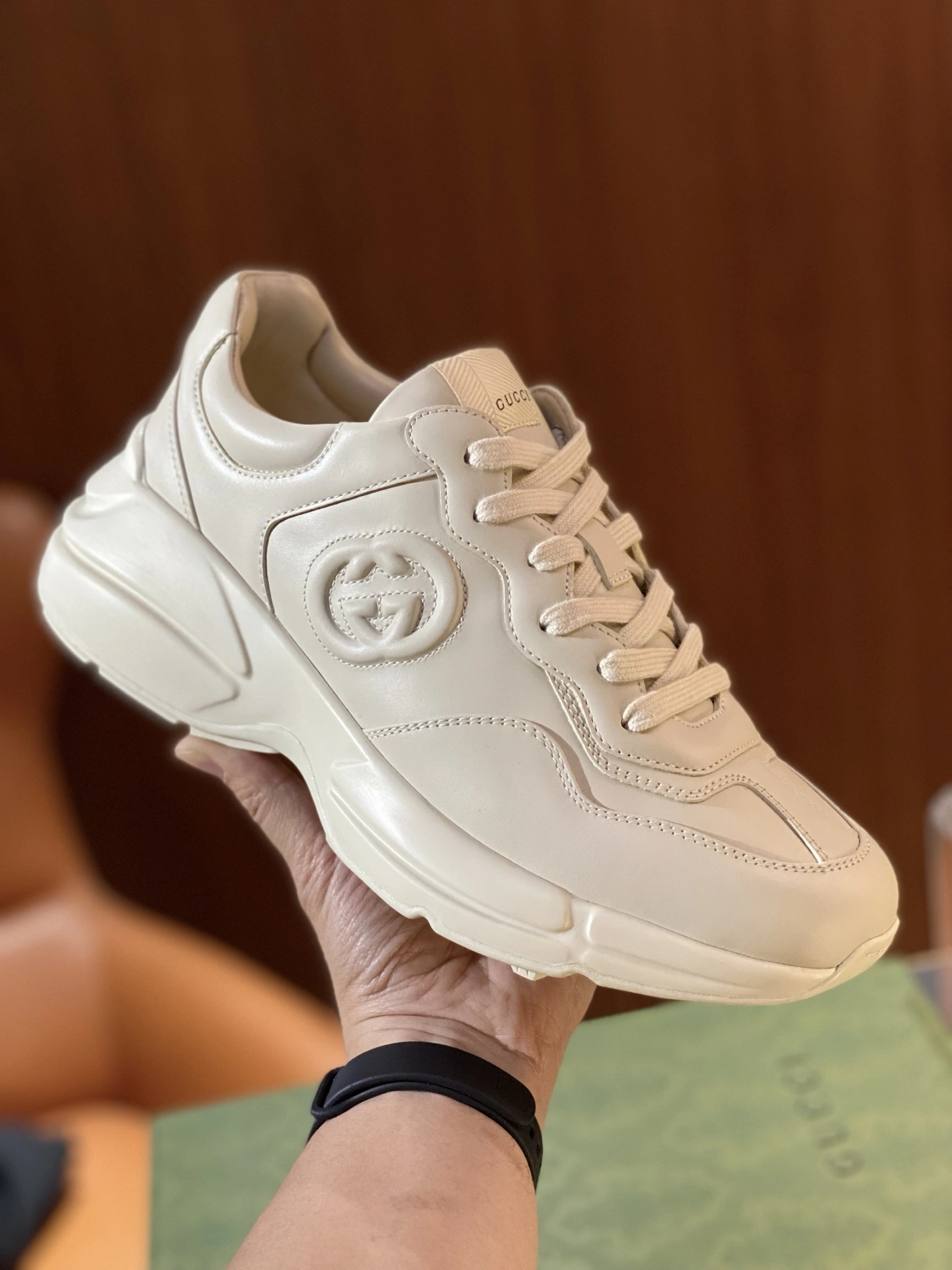 G*ucci Top Sneaker Low RR 20250417- Sleek 3377