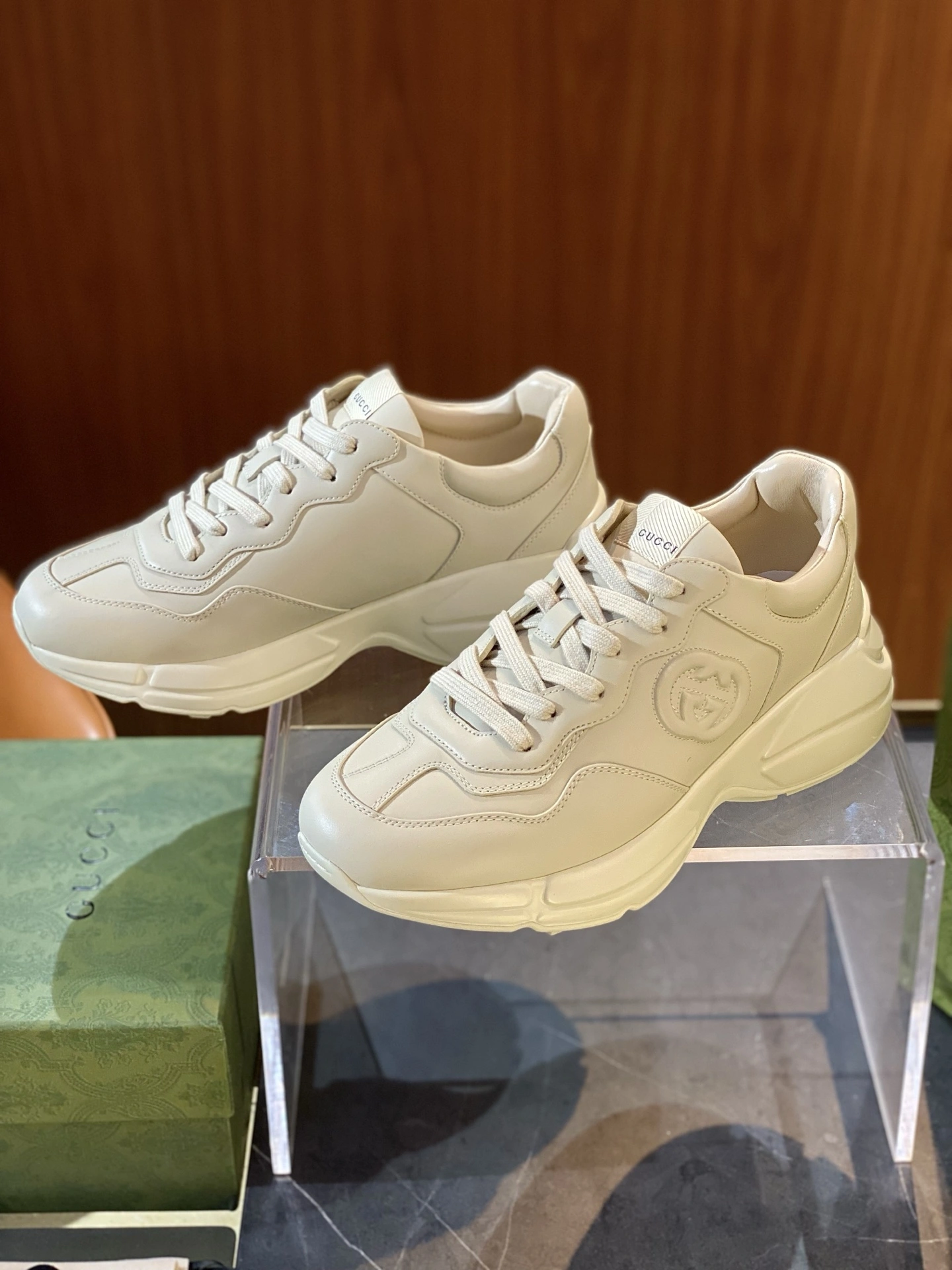 G*ucci Top Sneaker Low RR 20250417- Sleek 3377