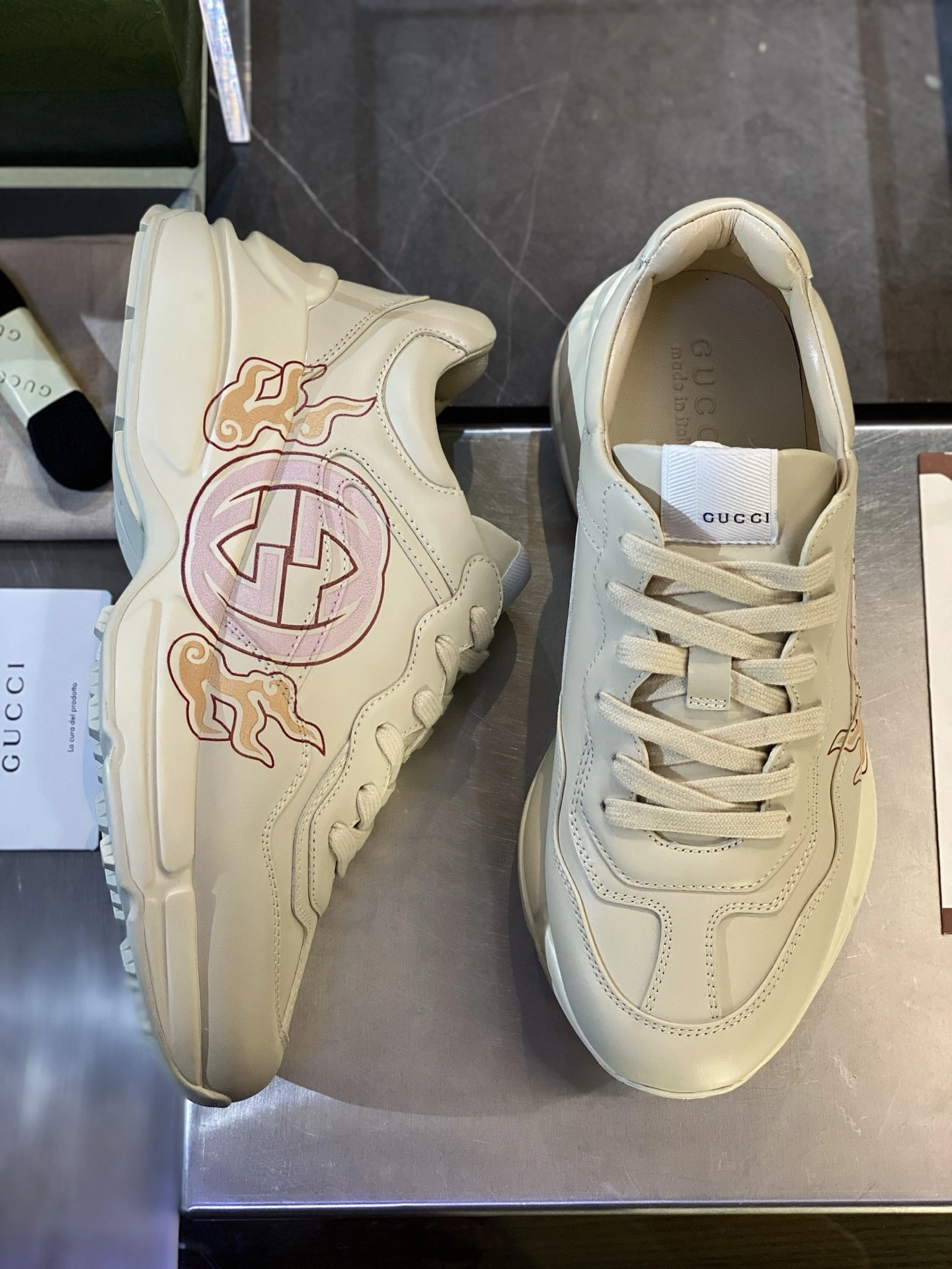 Unique G*ucci Top Sneaker Low RR 20250417- 3375