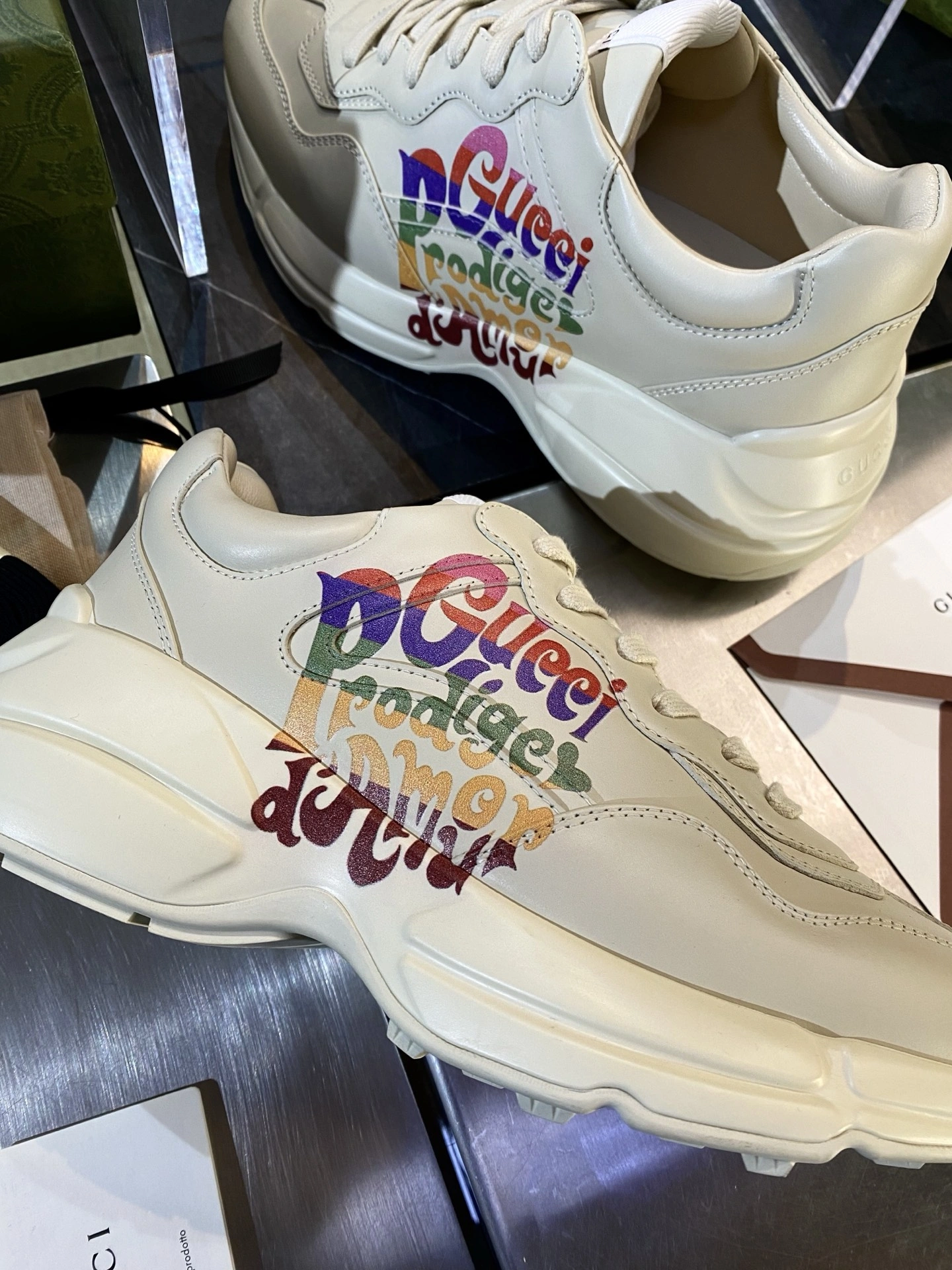 Refined G*ucci Top Sneaker Low RR 20250417- 3374