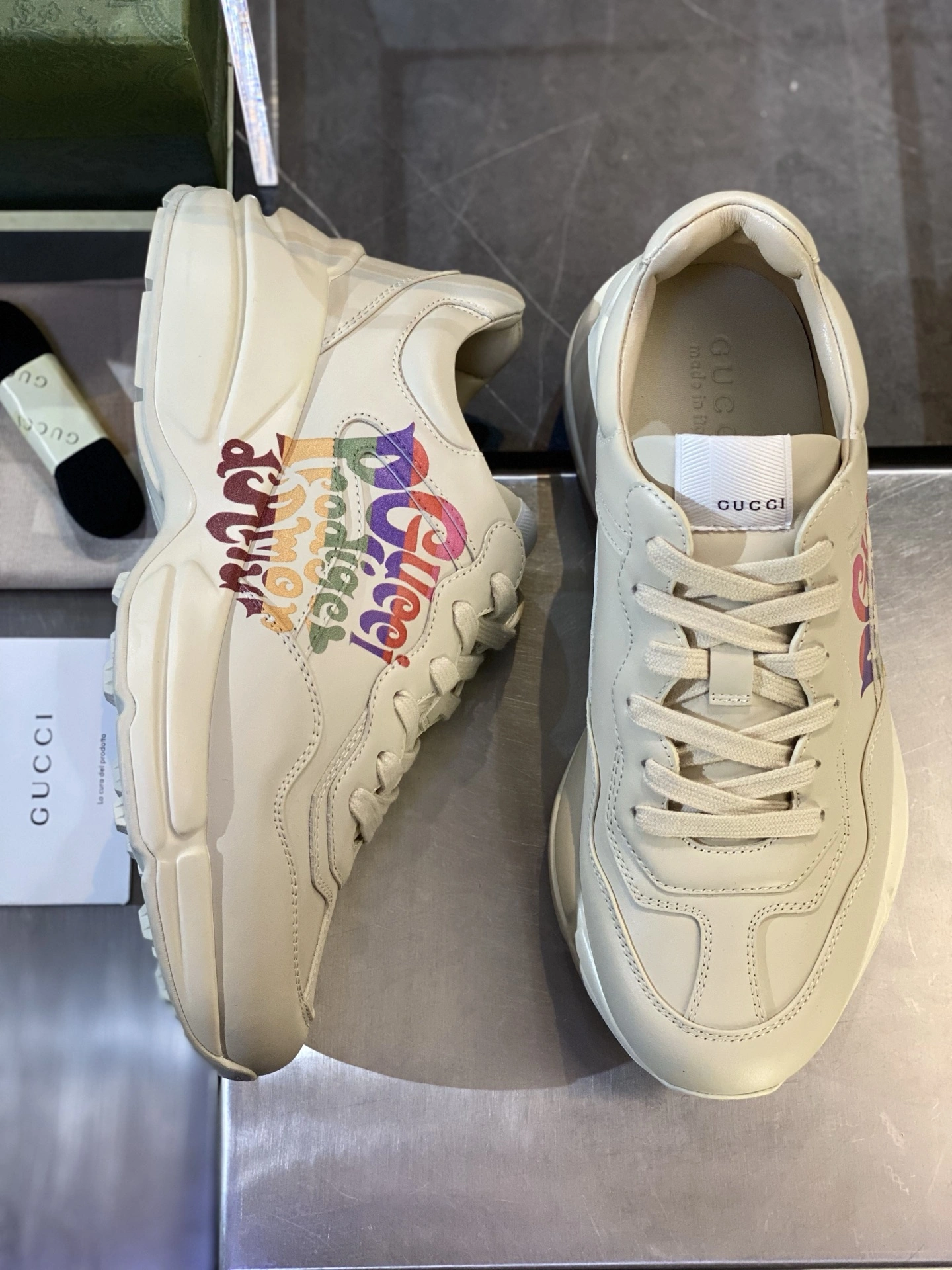 Refined G*ucci Top Sneaker Low RR 20250417- 3374